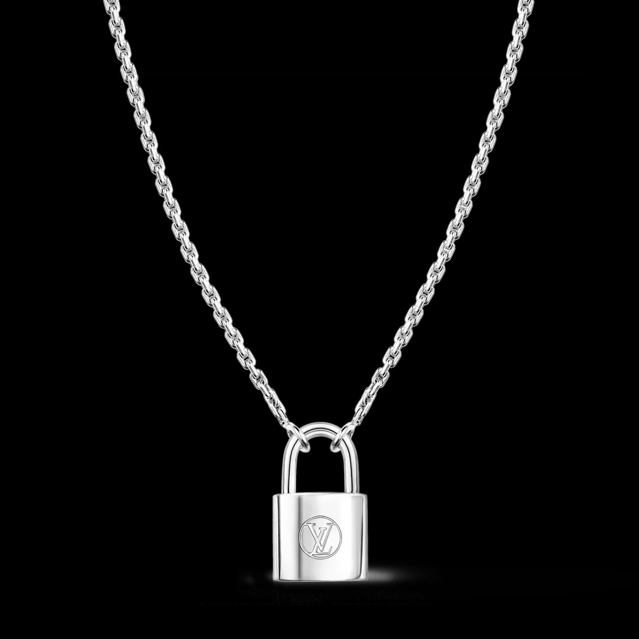 Silver Lockit pendant, sterling silver