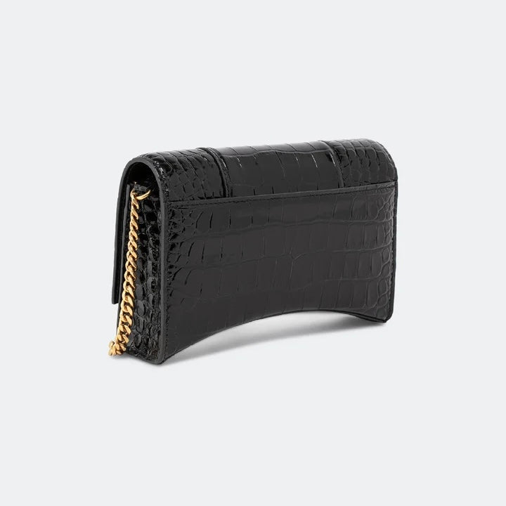 BALENCIAGA Hourglass chain wallet