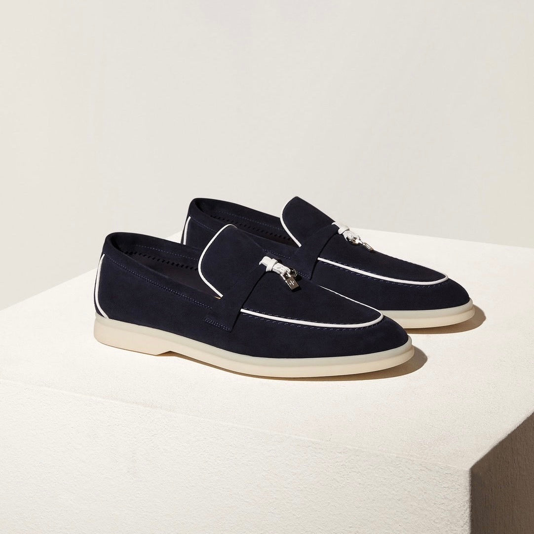 Summer Charms Walk Loafers In Suede