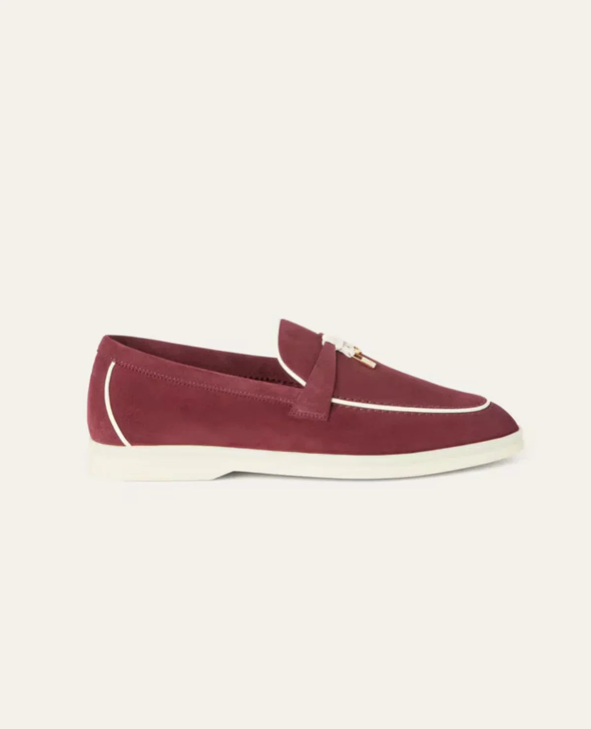 Summer Charms Walk Loafers In Suede Goatskin
