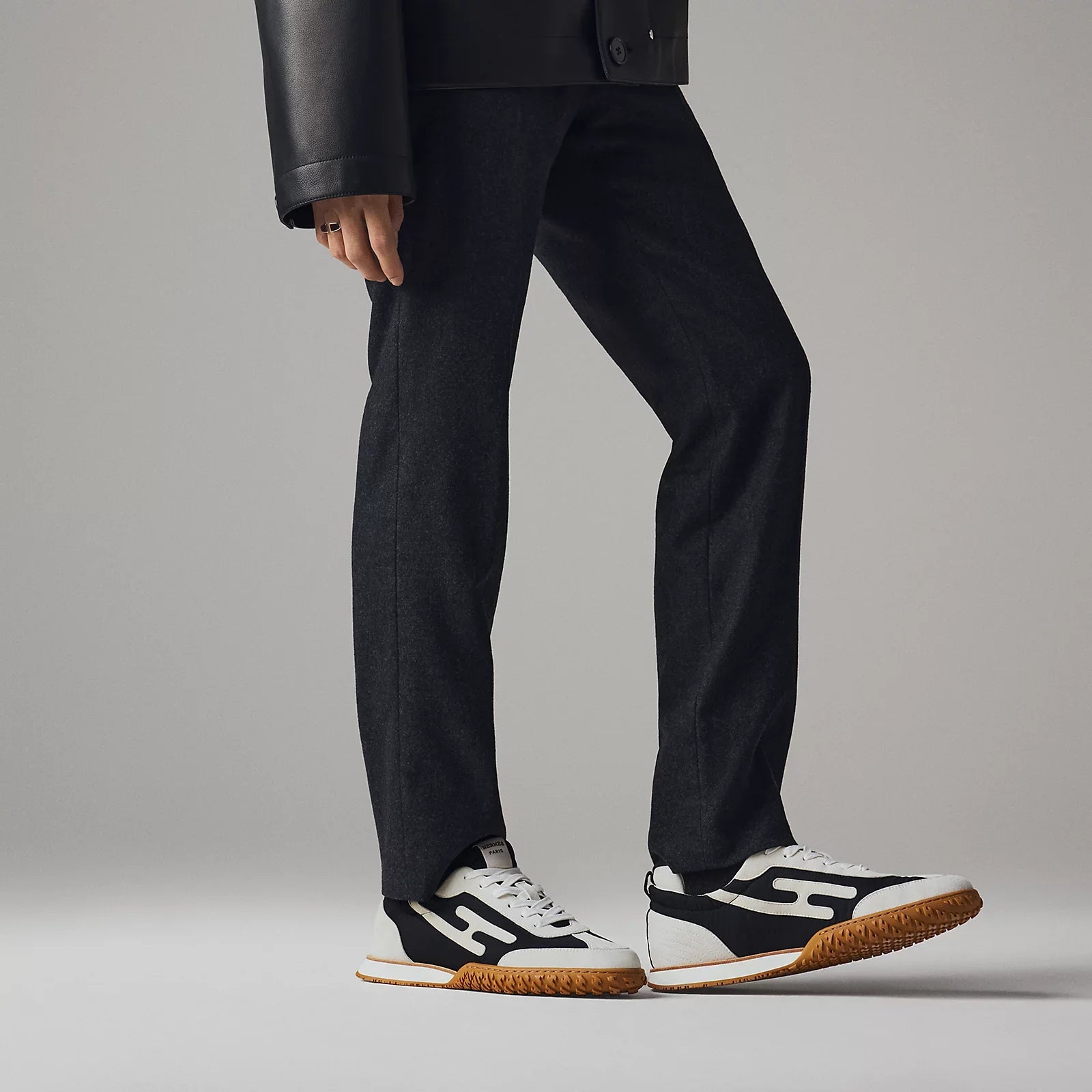 Jet sneaker - Noir / Blanc
