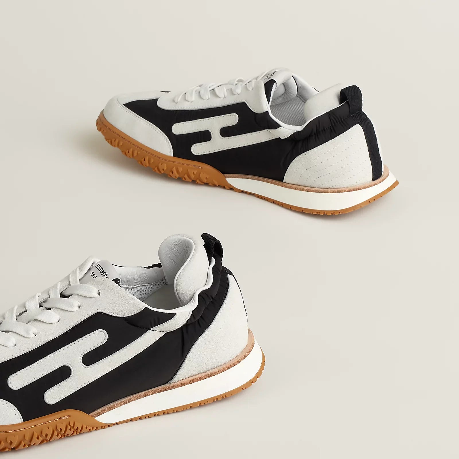 Jet sneaker - Noir / Blanc