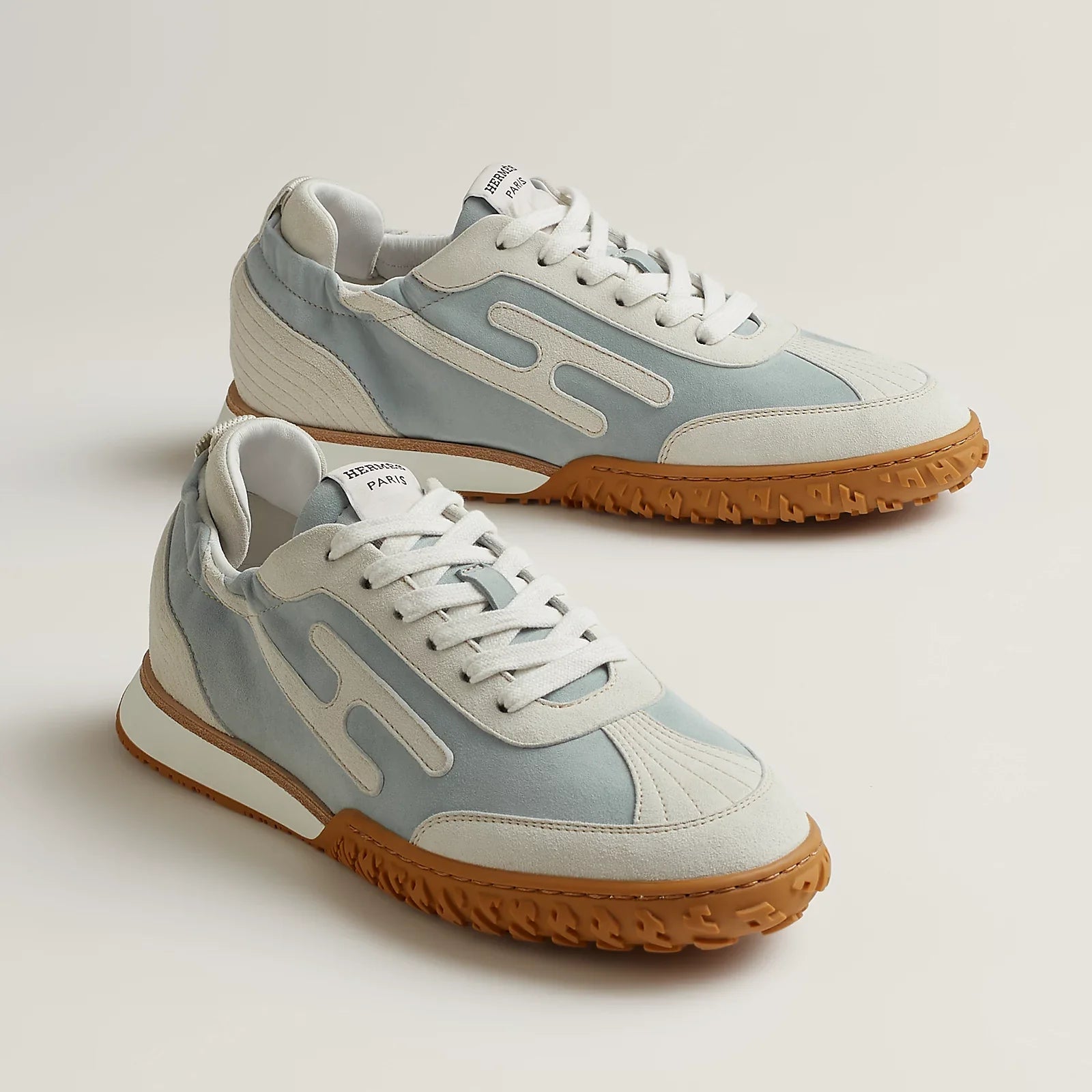 Jet sneaker - Gris Nuage / Blanc