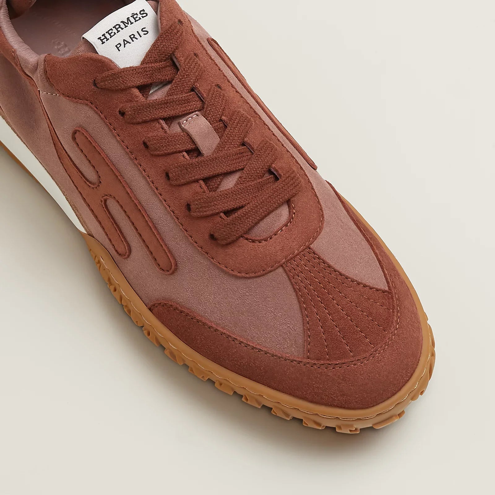 Jet sneaker - Rose Antique / Rouge Sépia