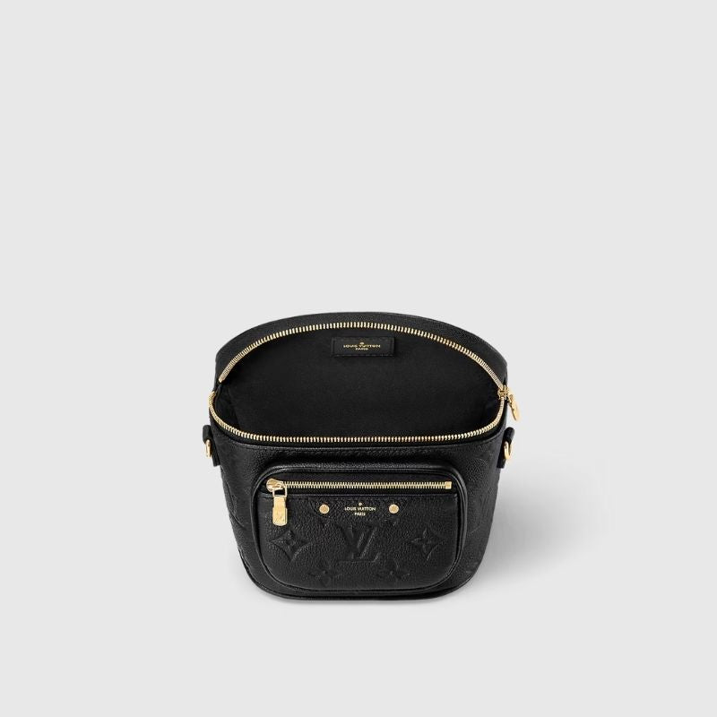 Mini Bumbag Handbag Supple Grained Cowhide Leather