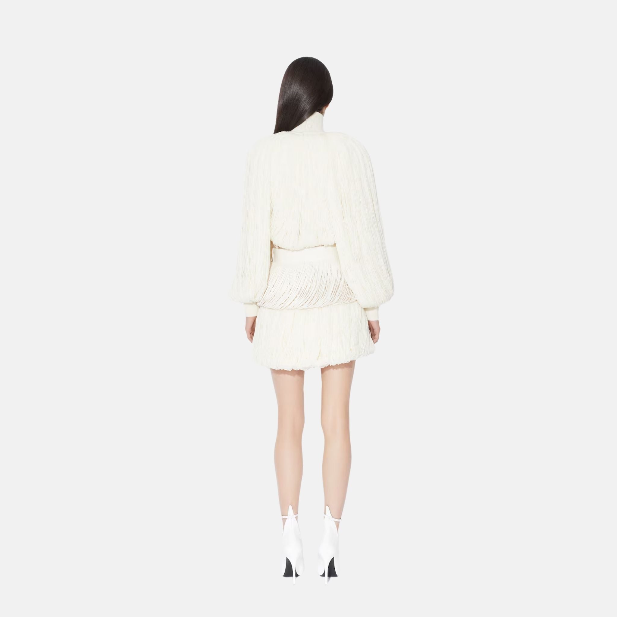 Fringed Leather Belt