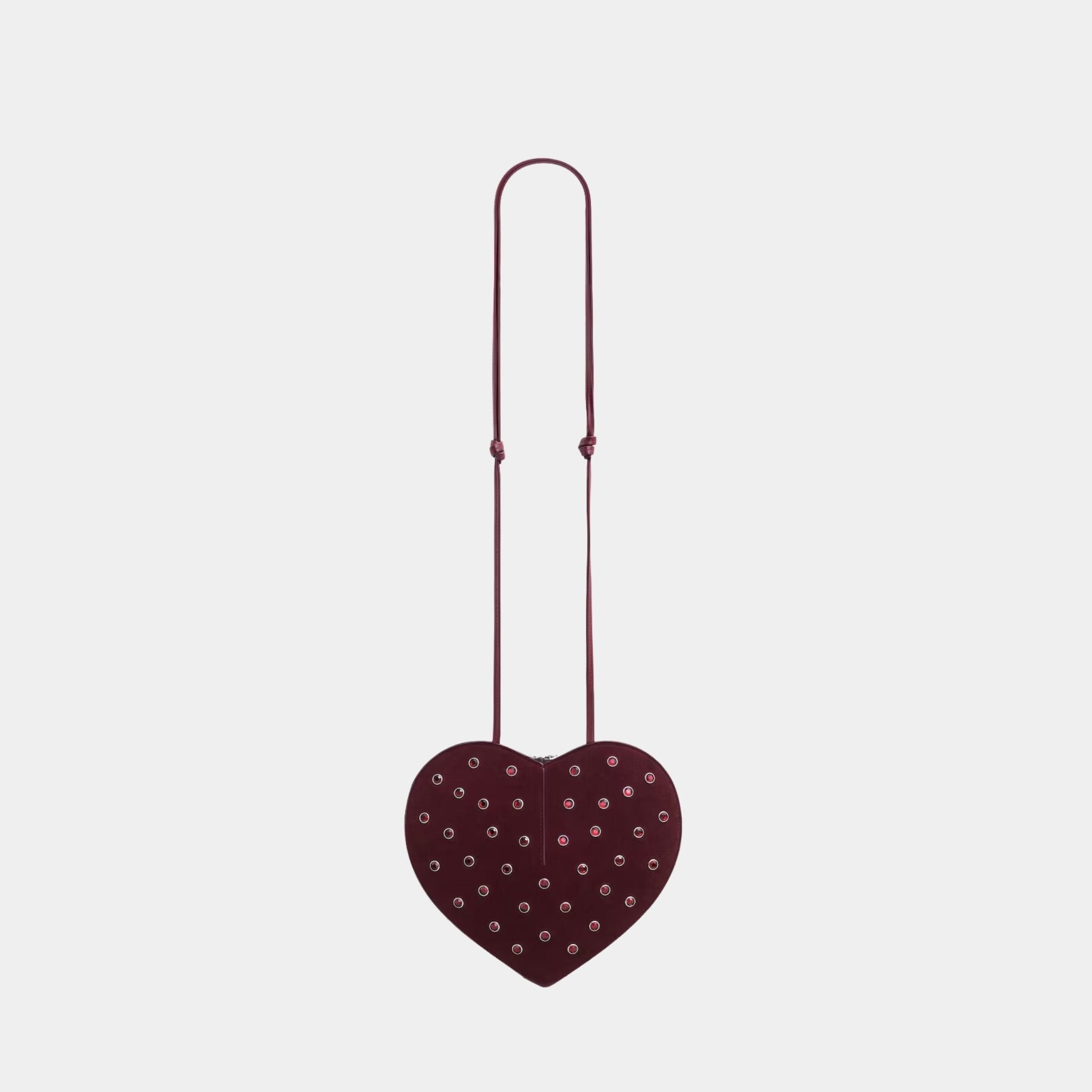 Le Coeur Bag In Strass Suede Goatskin