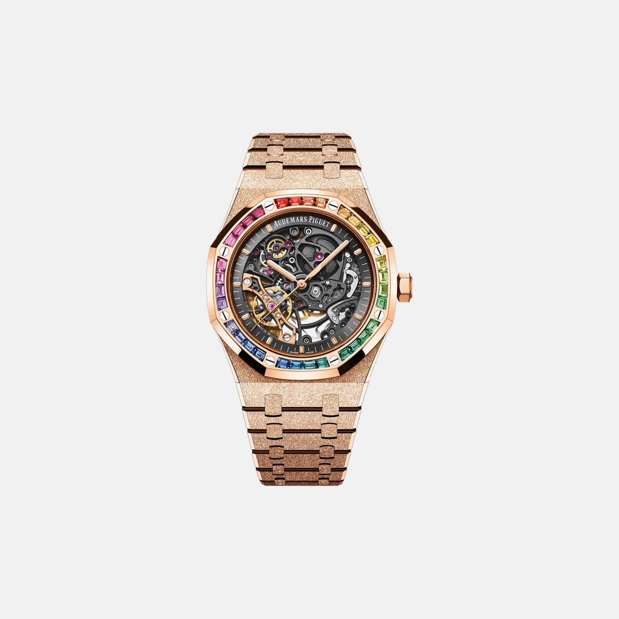 Royal Oak 15412OR.YG.1224OR.01-B Frosted Rose Gold