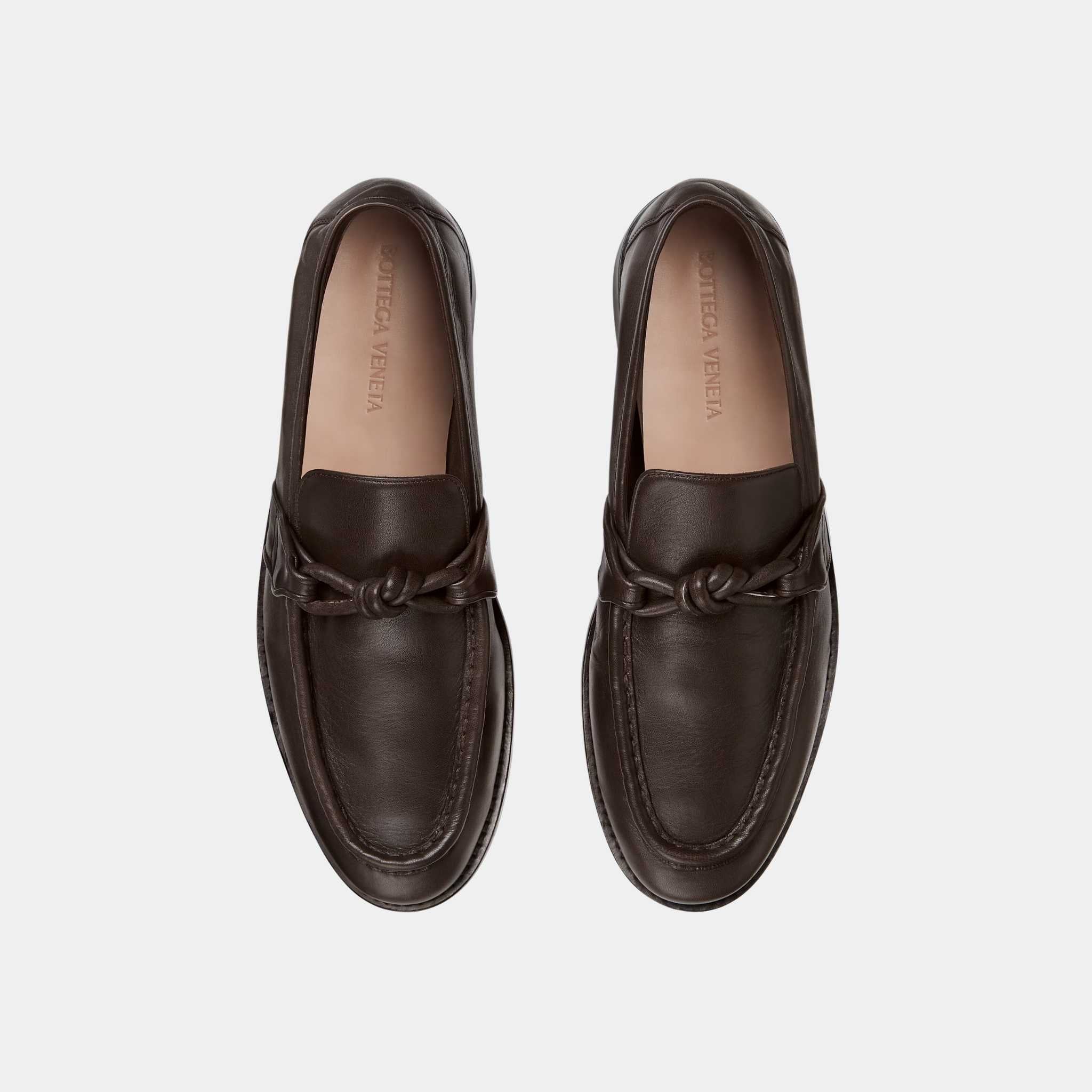 Astaire Loafer Calfskin Signature Knot Detail Men