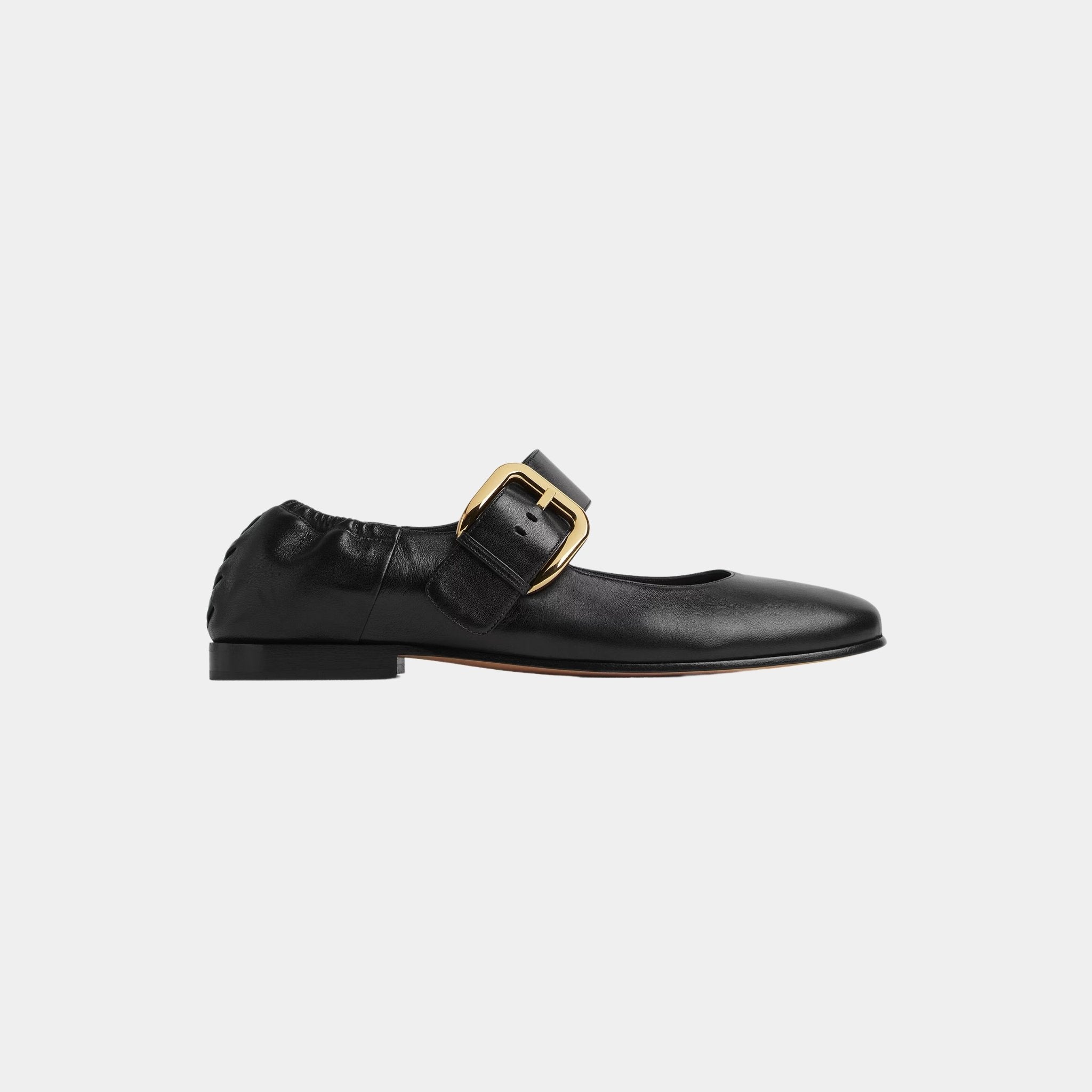 Astaire Mary-Jane Ballerina Calfskin