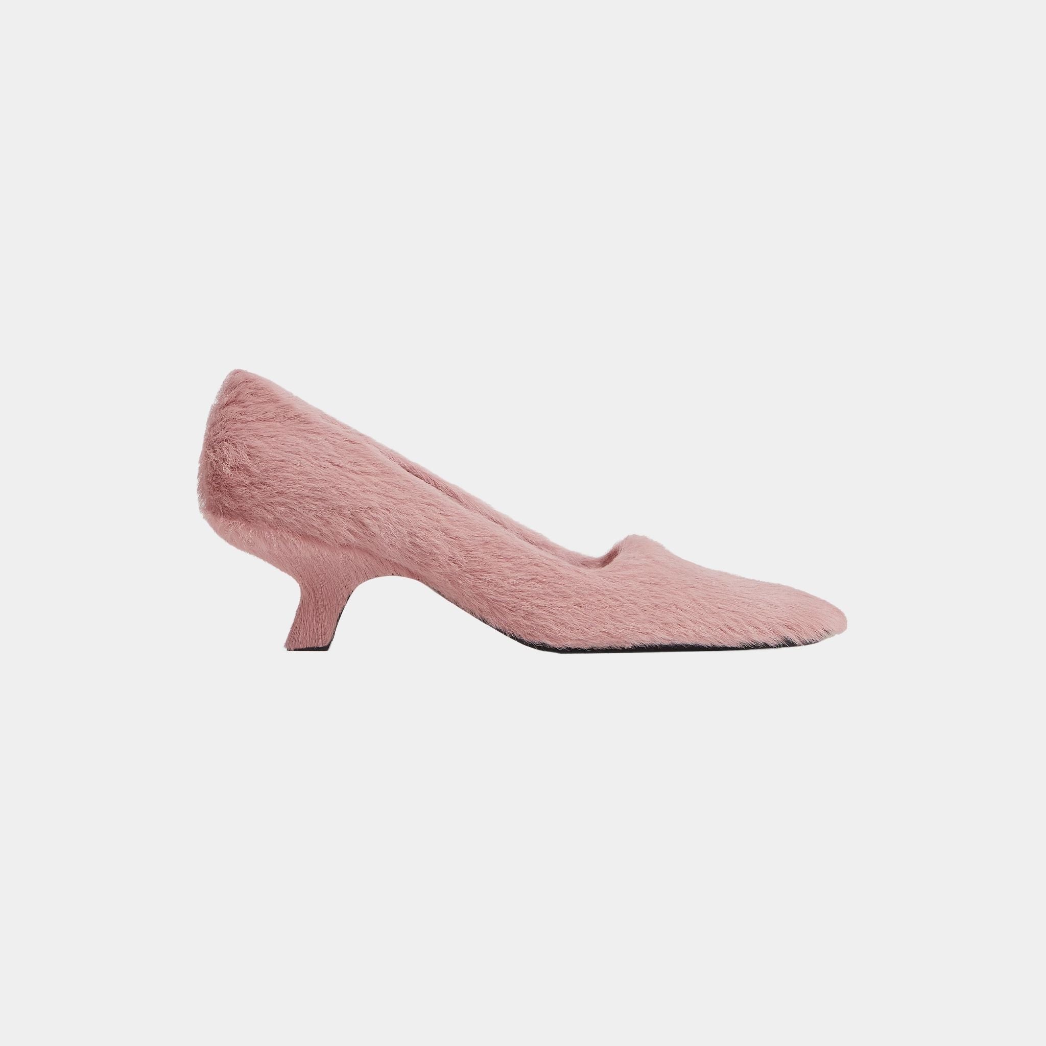 Boogie Kitten Heel Pump Calf Hair