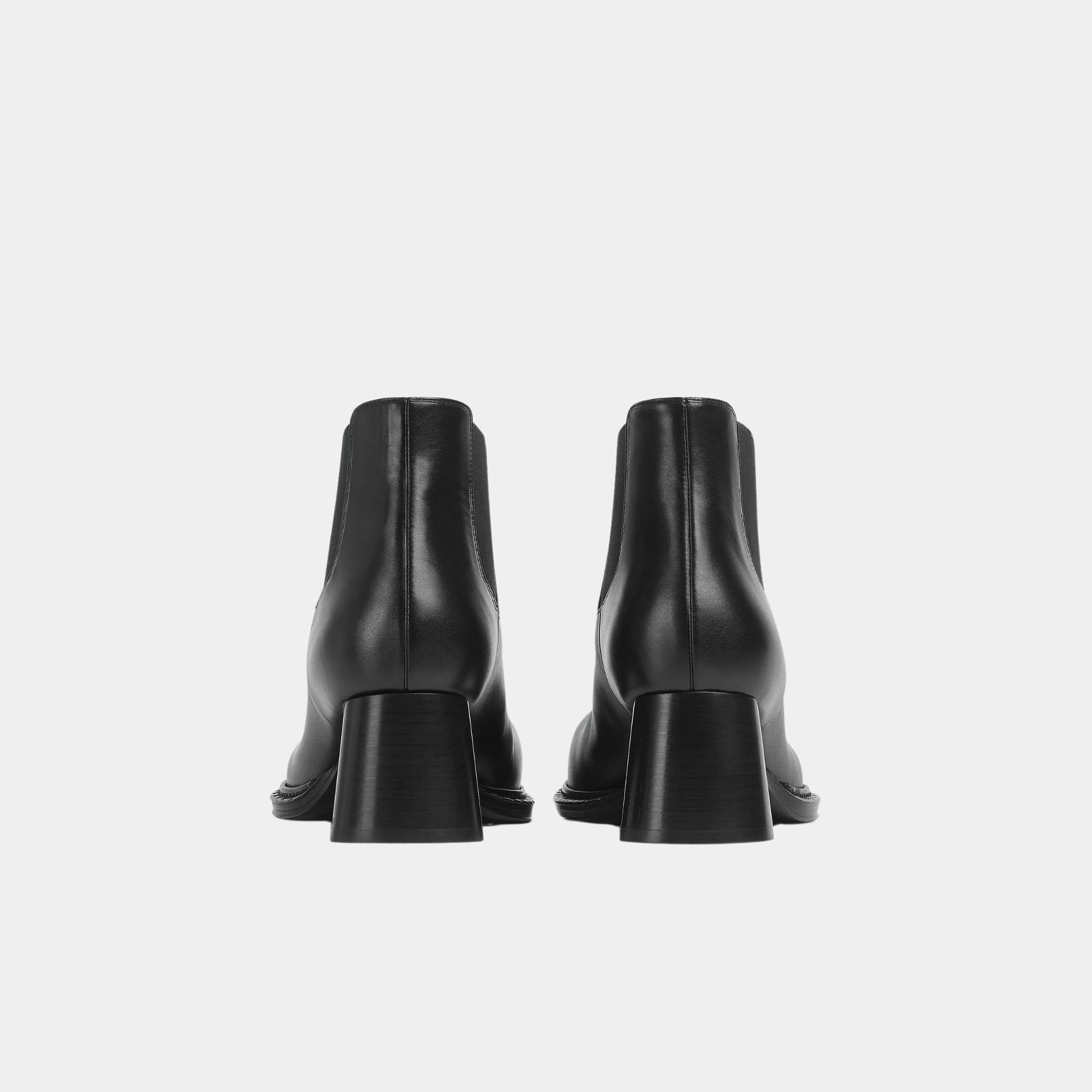 Cliff Chelsea Ankle Boot Kitten Heel Calfskin