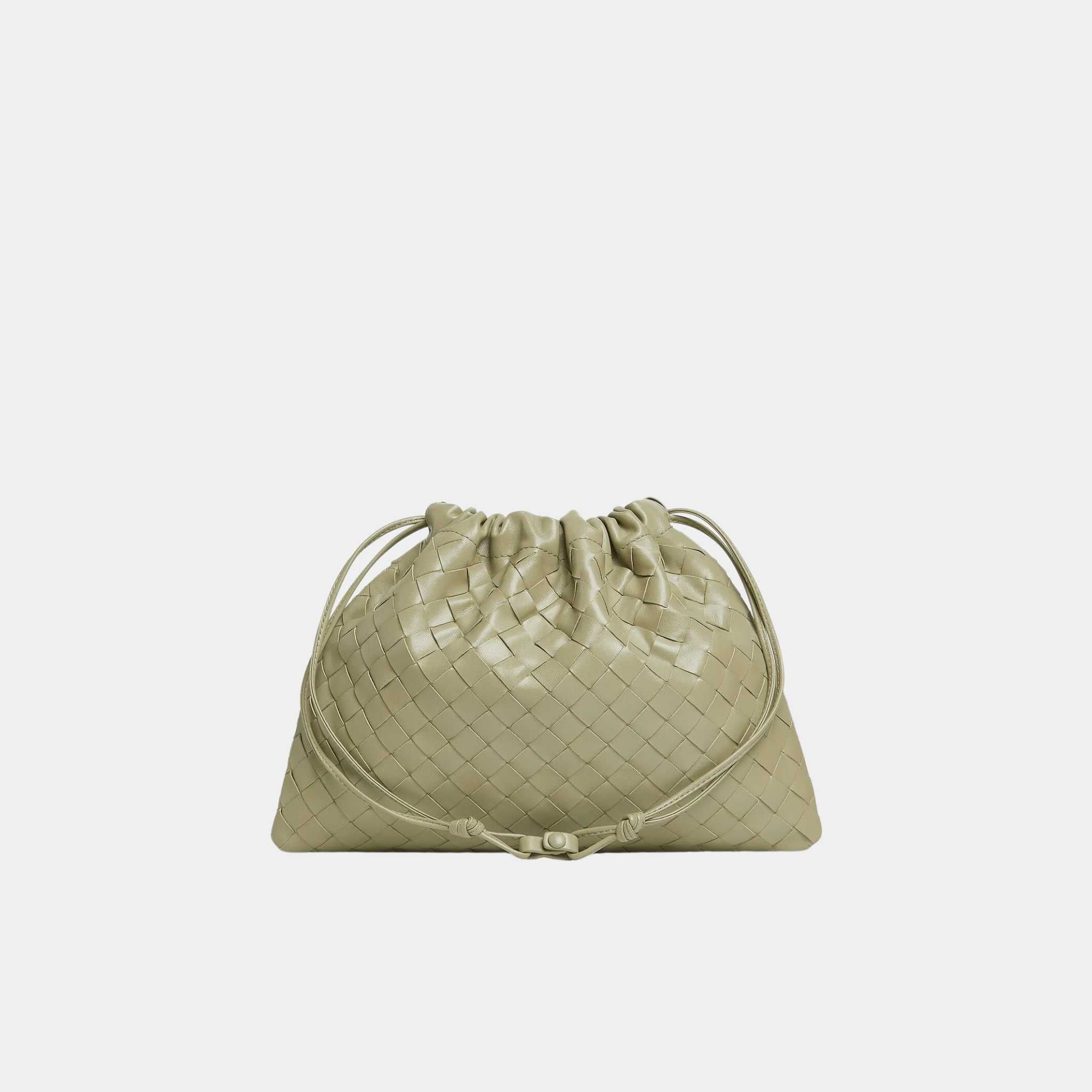 Dustbag Intrecciato Calf Leather With Loop Attachment