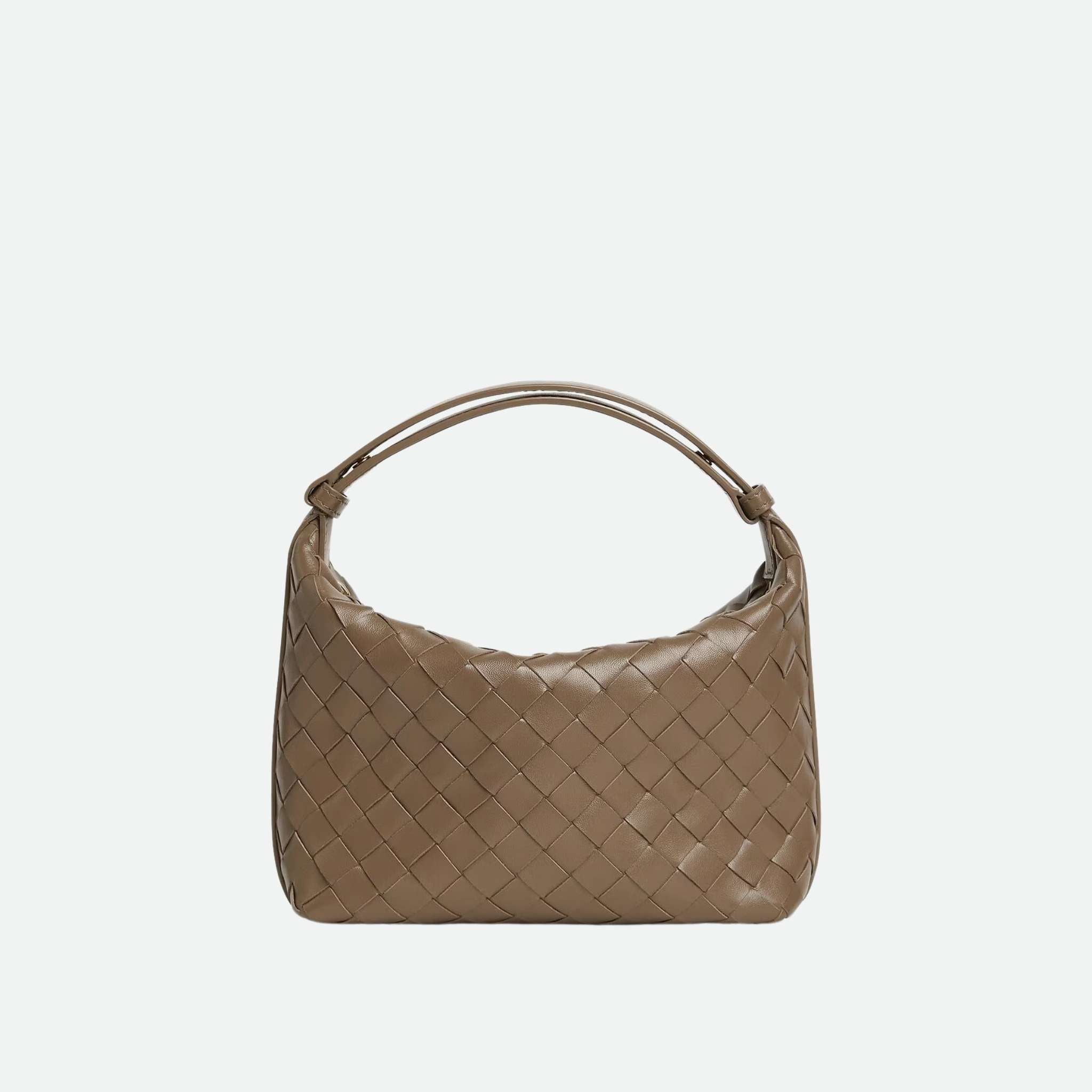Wallace Intrecciato Leather Shoulder Bag