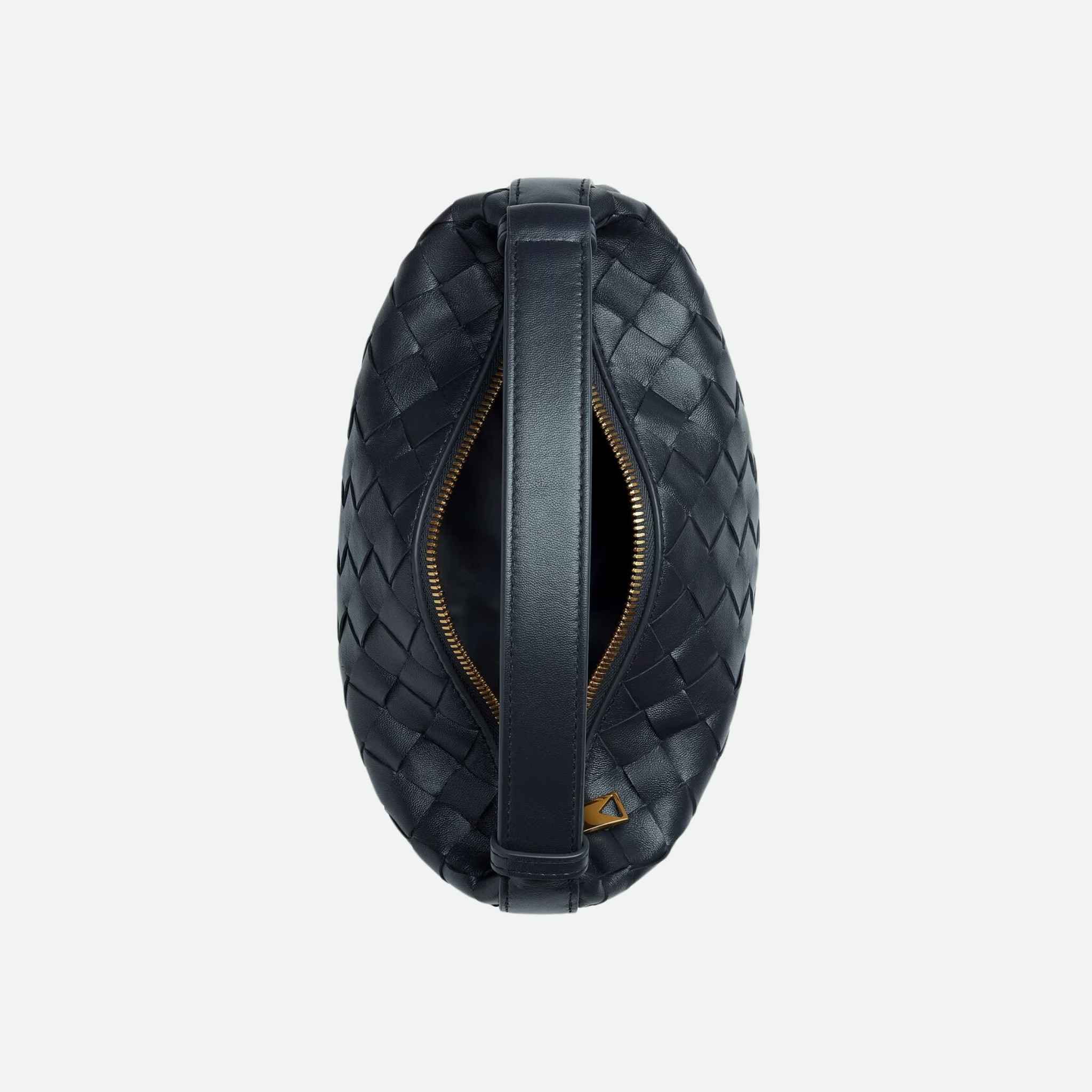 Wallace Intrecciato Leather Shoulder Bag