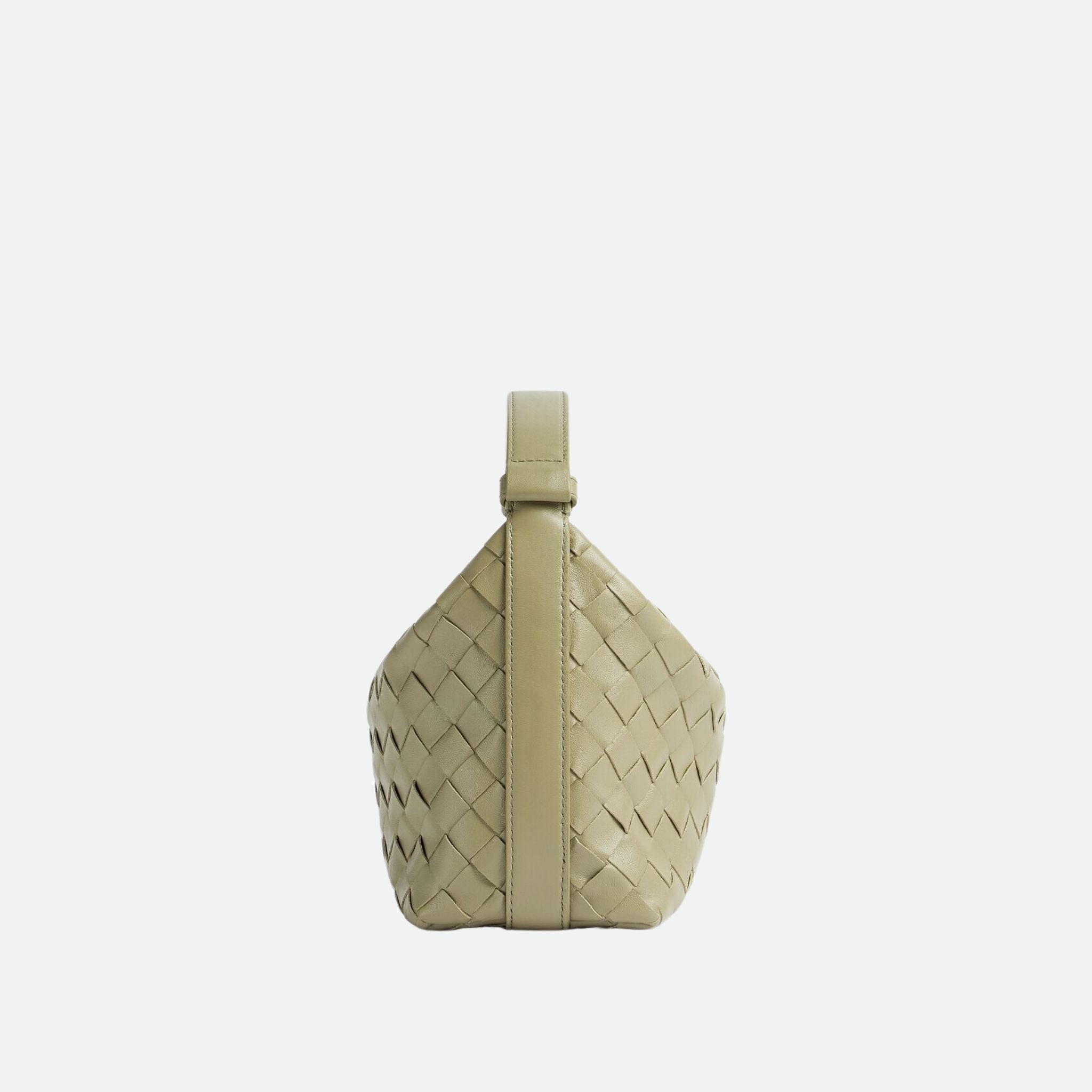 Wallace Intrecciato Leather Shoulder Bag