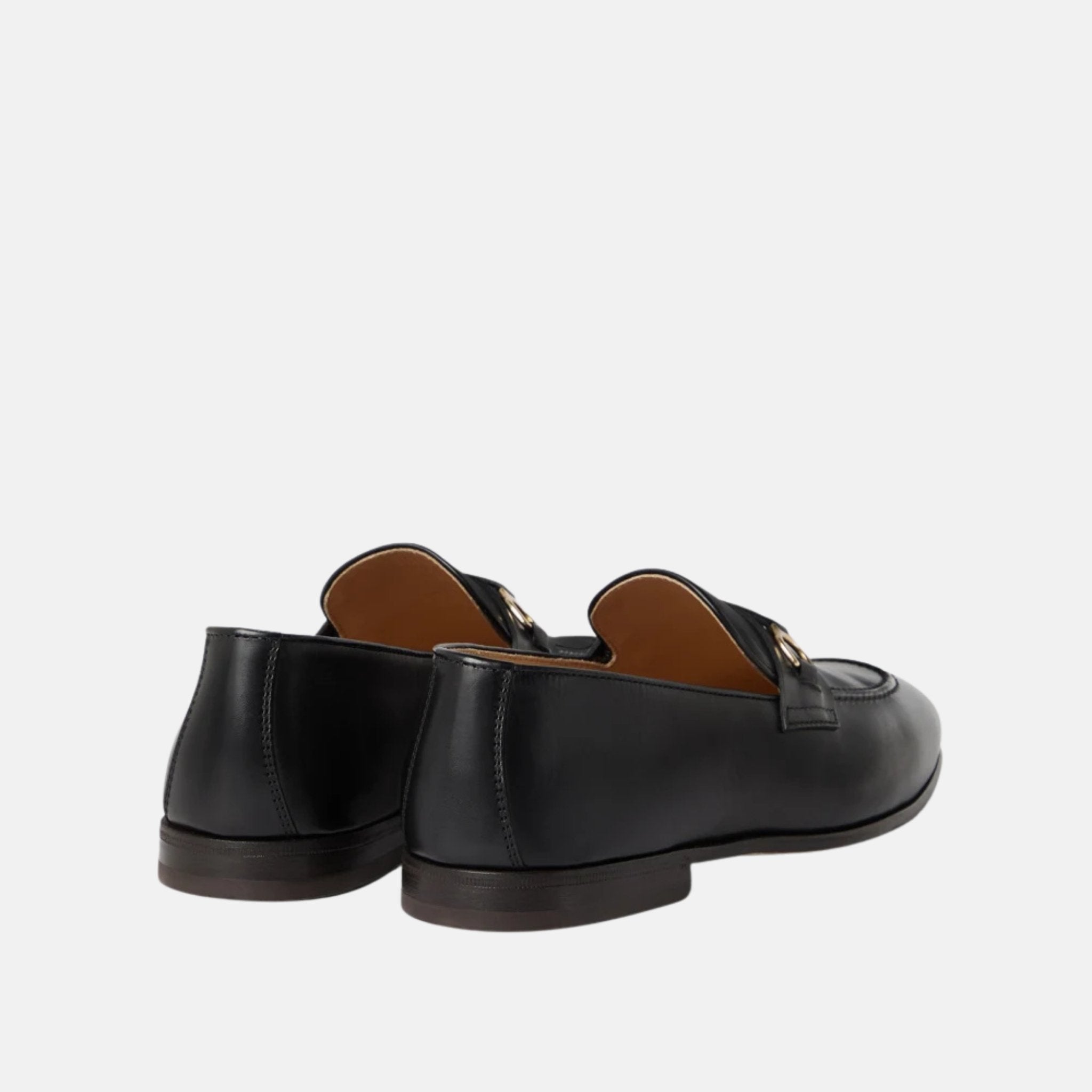 Soft Waxed Calfskin Loafers With Bit Detail