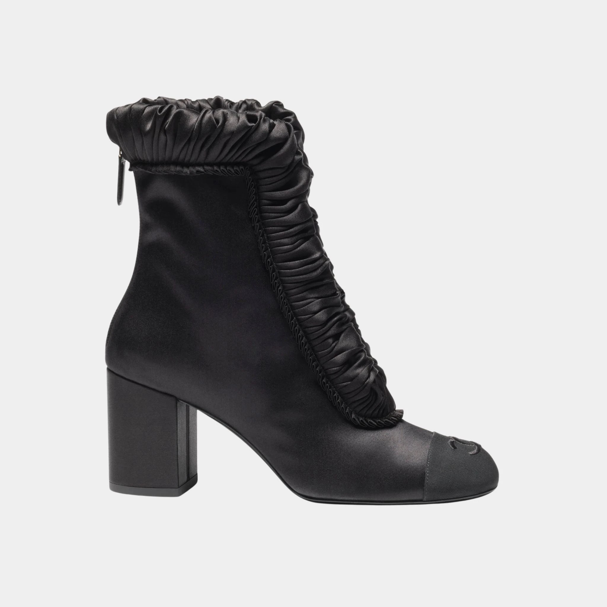 Ankle boots Silk Satin & Grosgrain