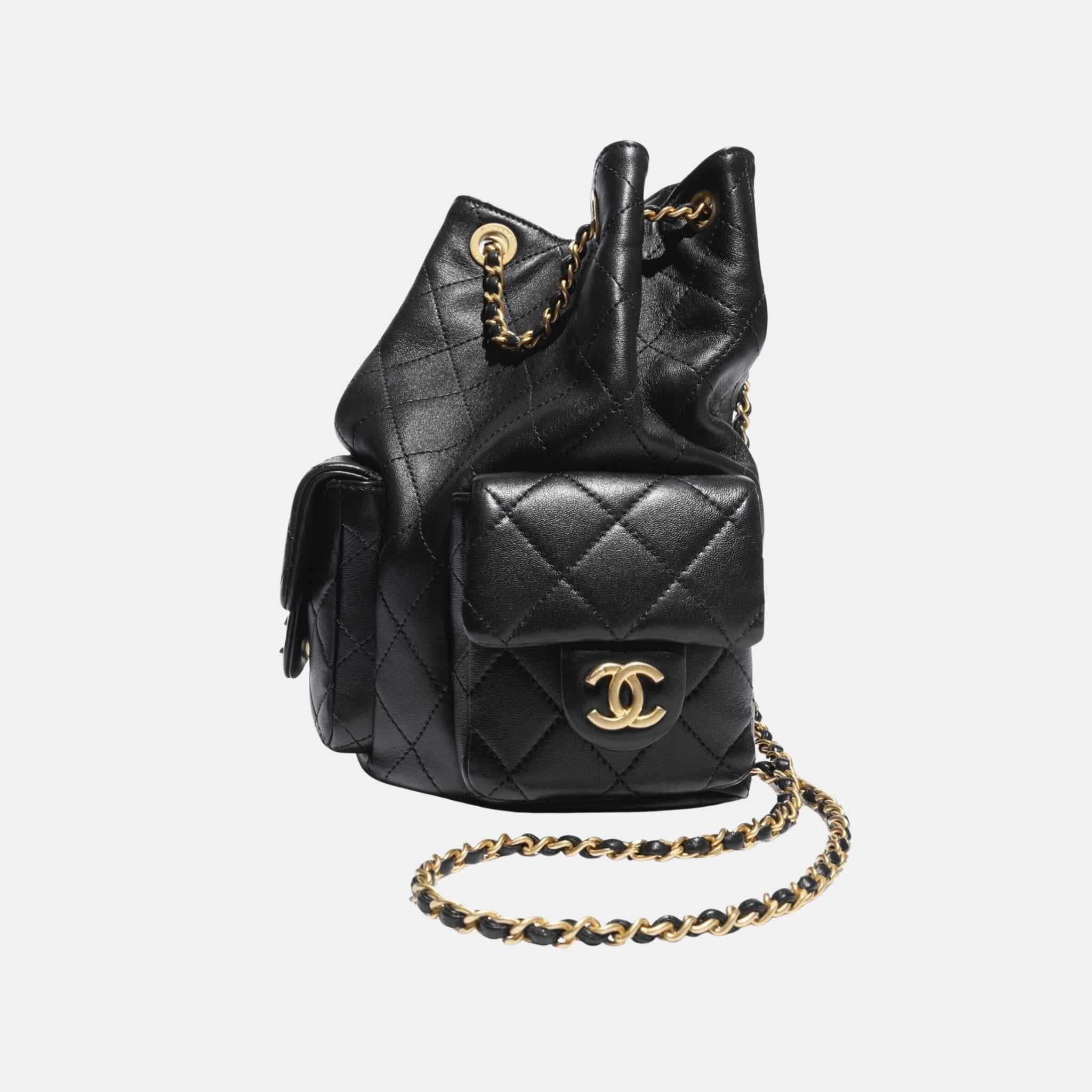 Backpack Cruise 2024/25 In Shiny Lambskin And Gold Tone Metal