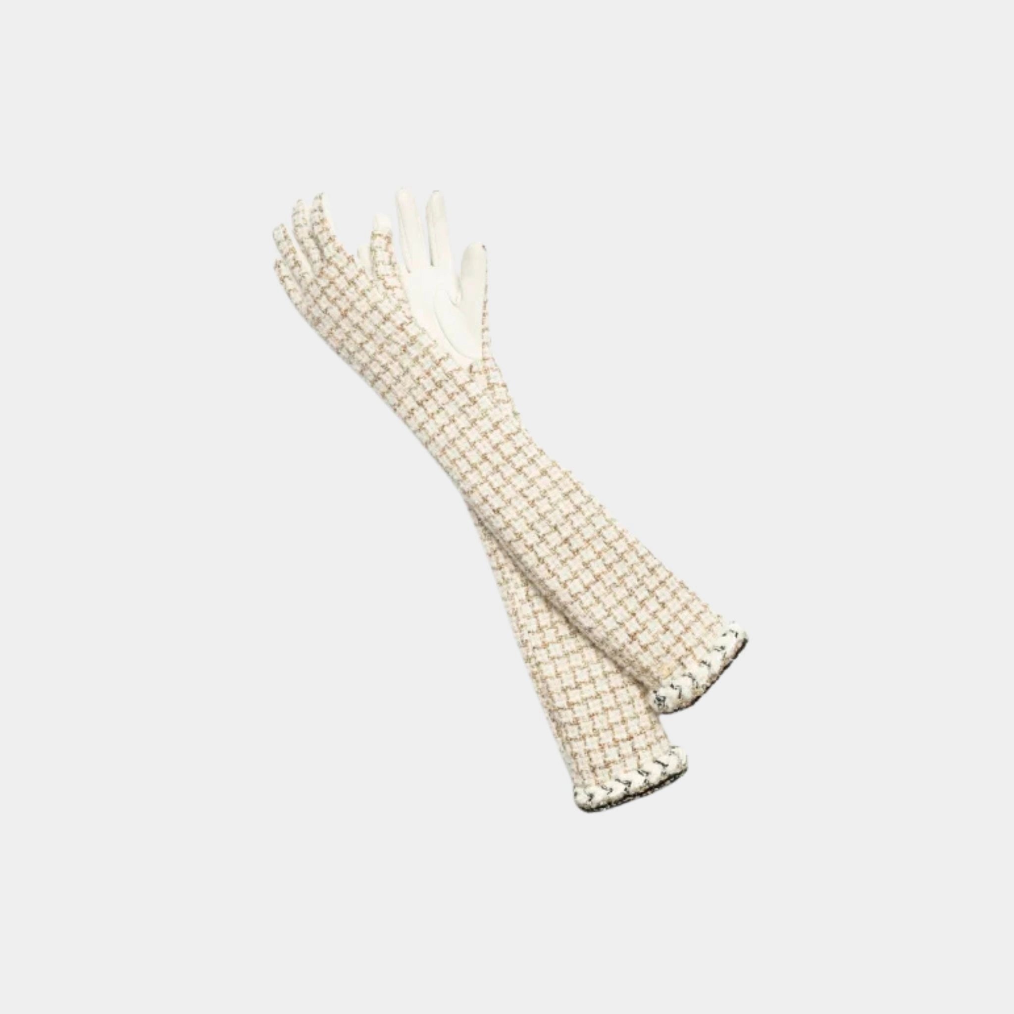 Gloves Tweed & Lambskin