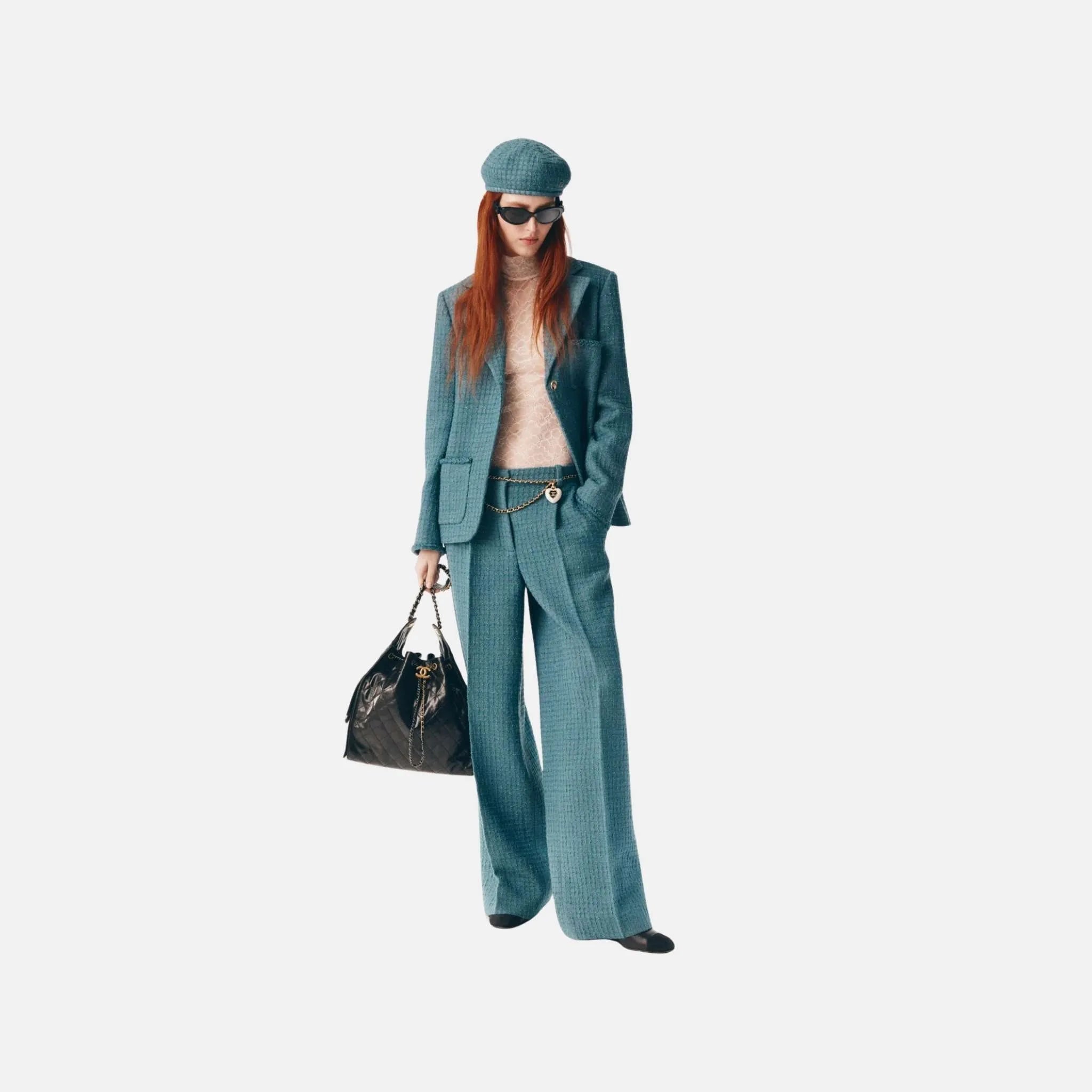 Jacket in Wool Tweed