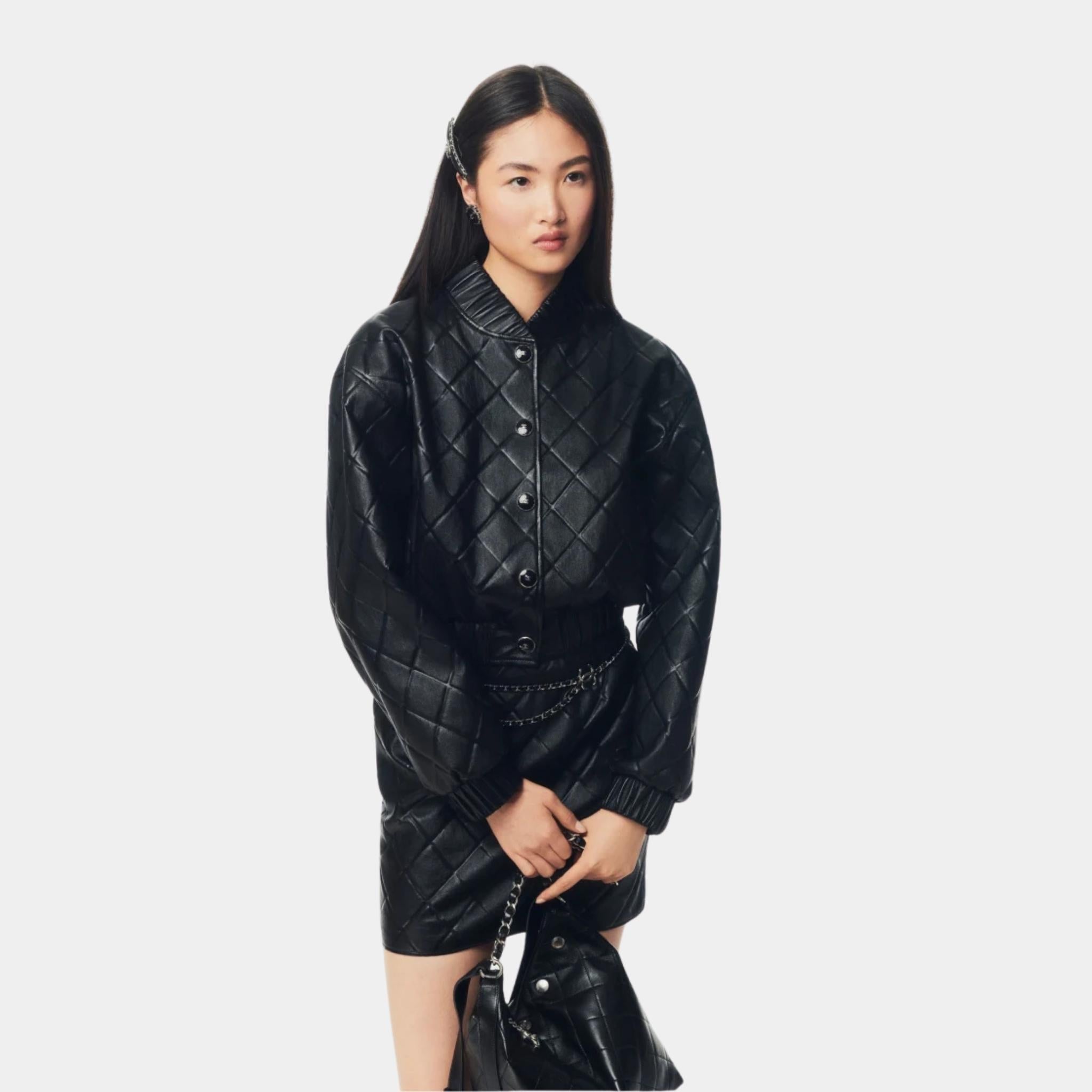 Jacket Lambskin Black