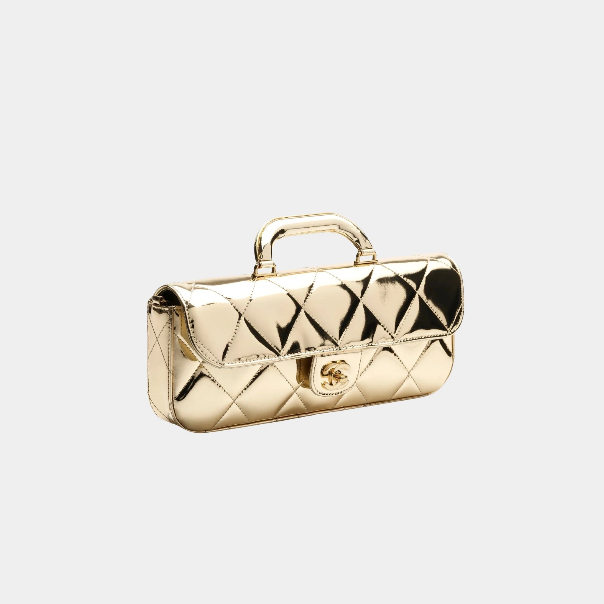 Large Flap Bag With Handle
