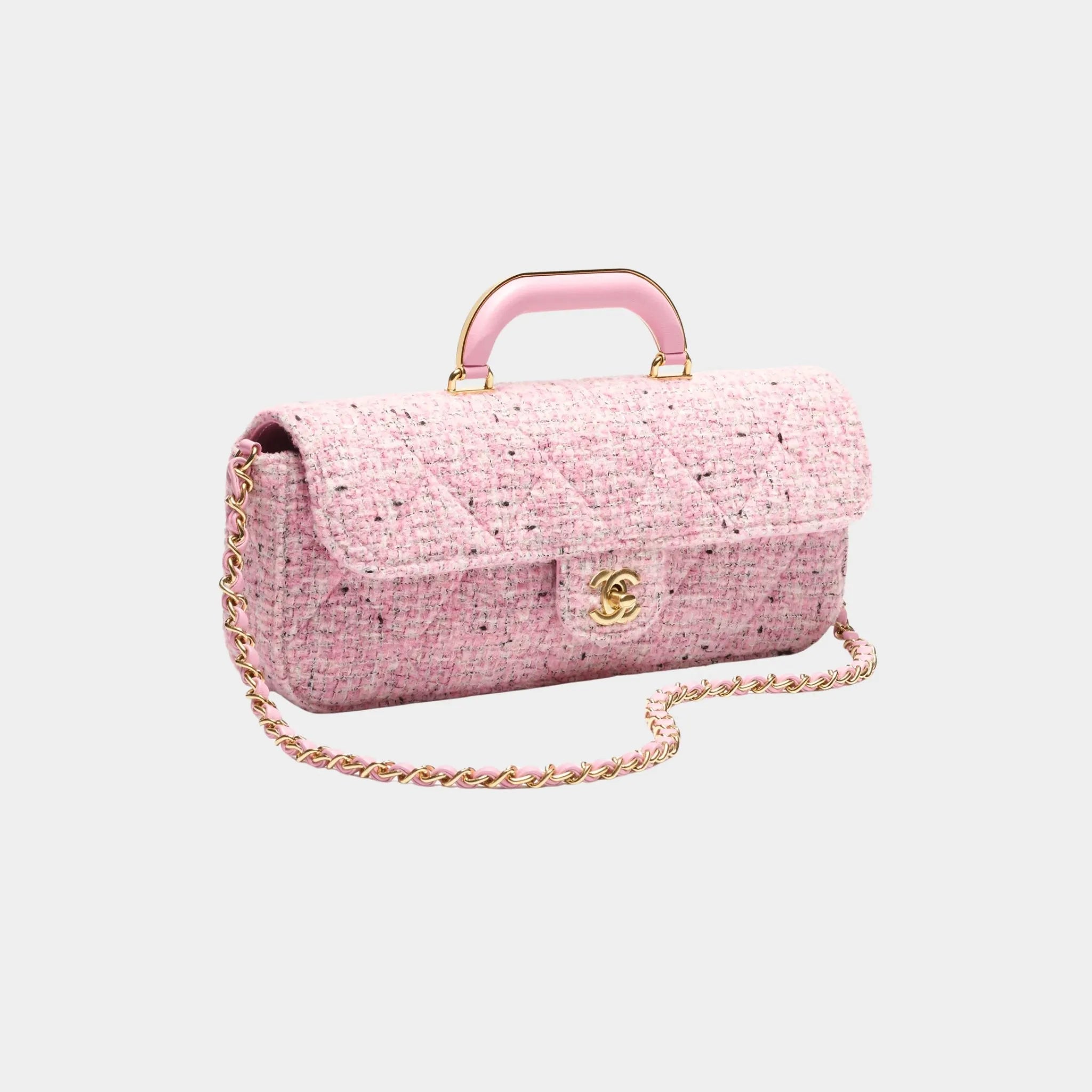Large Flap Bag With Handle