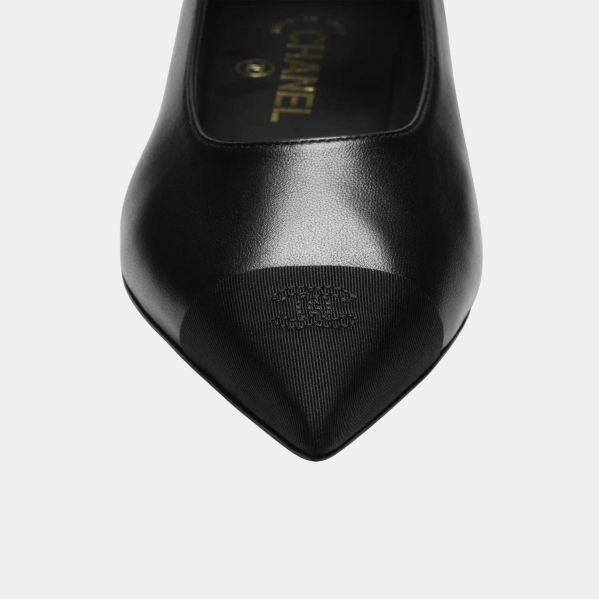 Mary Janes in Lambskin and Grosgrain