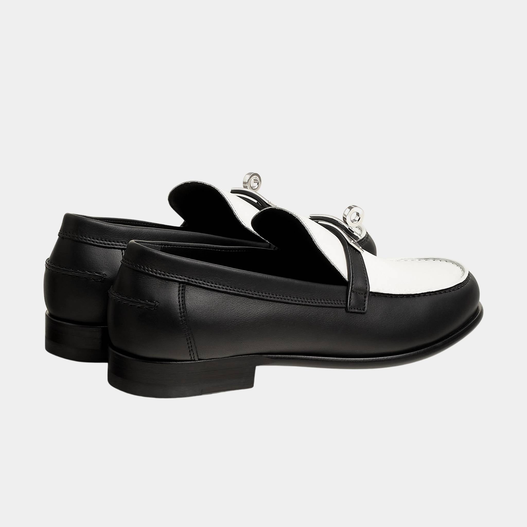 Destin Loafer in Calfskin with Palladium Plated Buckle