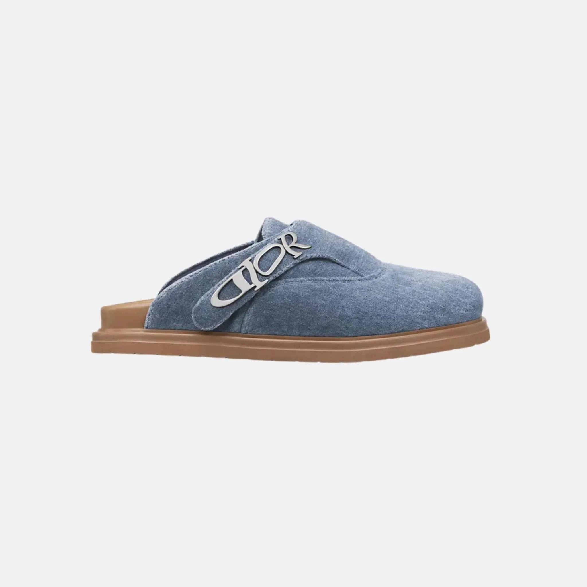 Aqua Mule DIOR & LEWIS HAMILTON Blue Denim