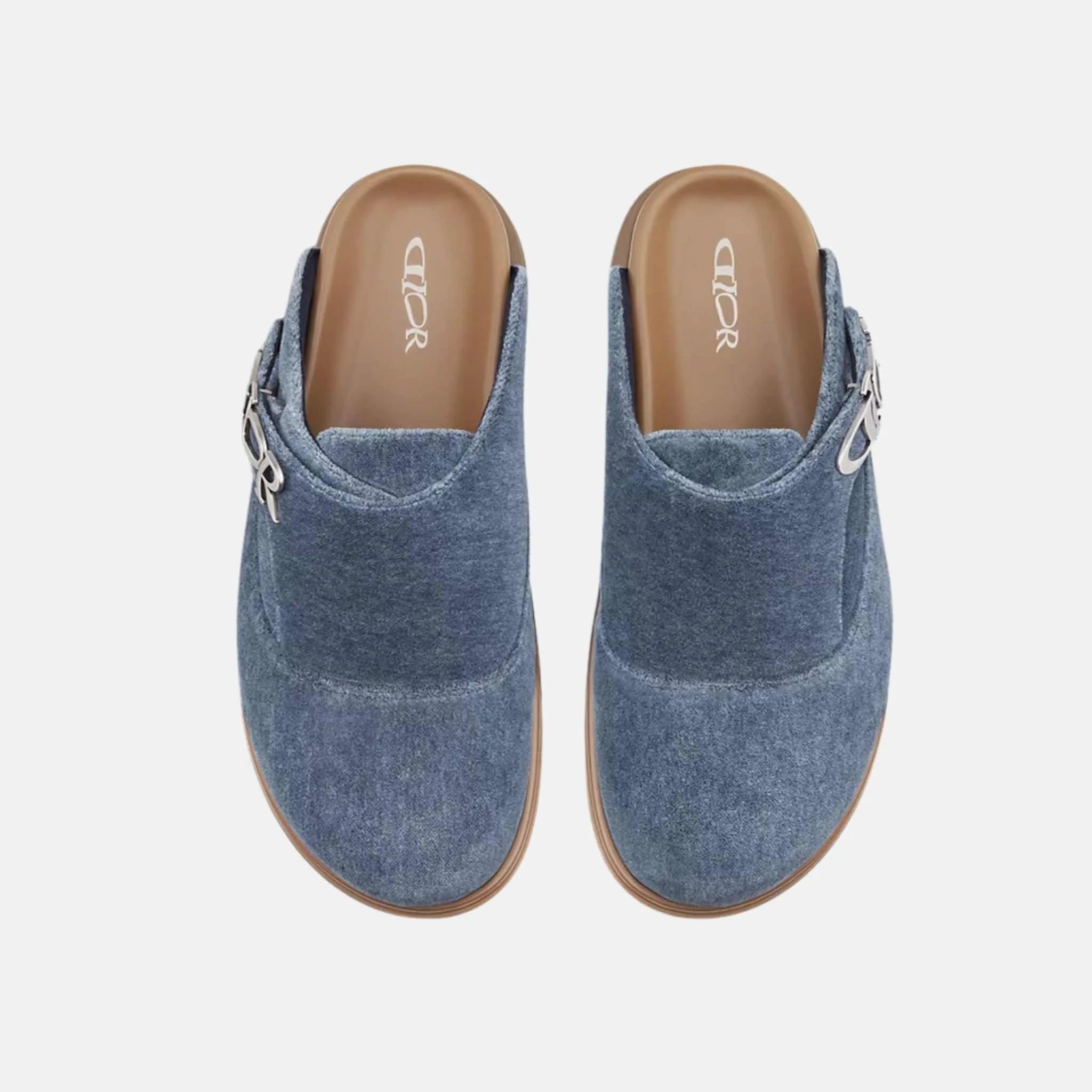 Aqua Mule DIOR & LEWIS HAMILTON Blue Denim
