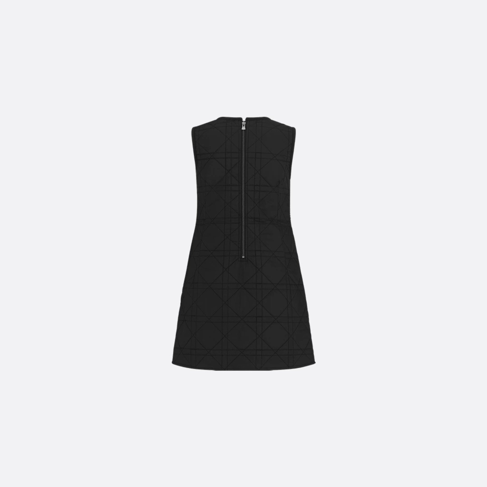 Kids A Line Dress Macrocannage Technical Fabric