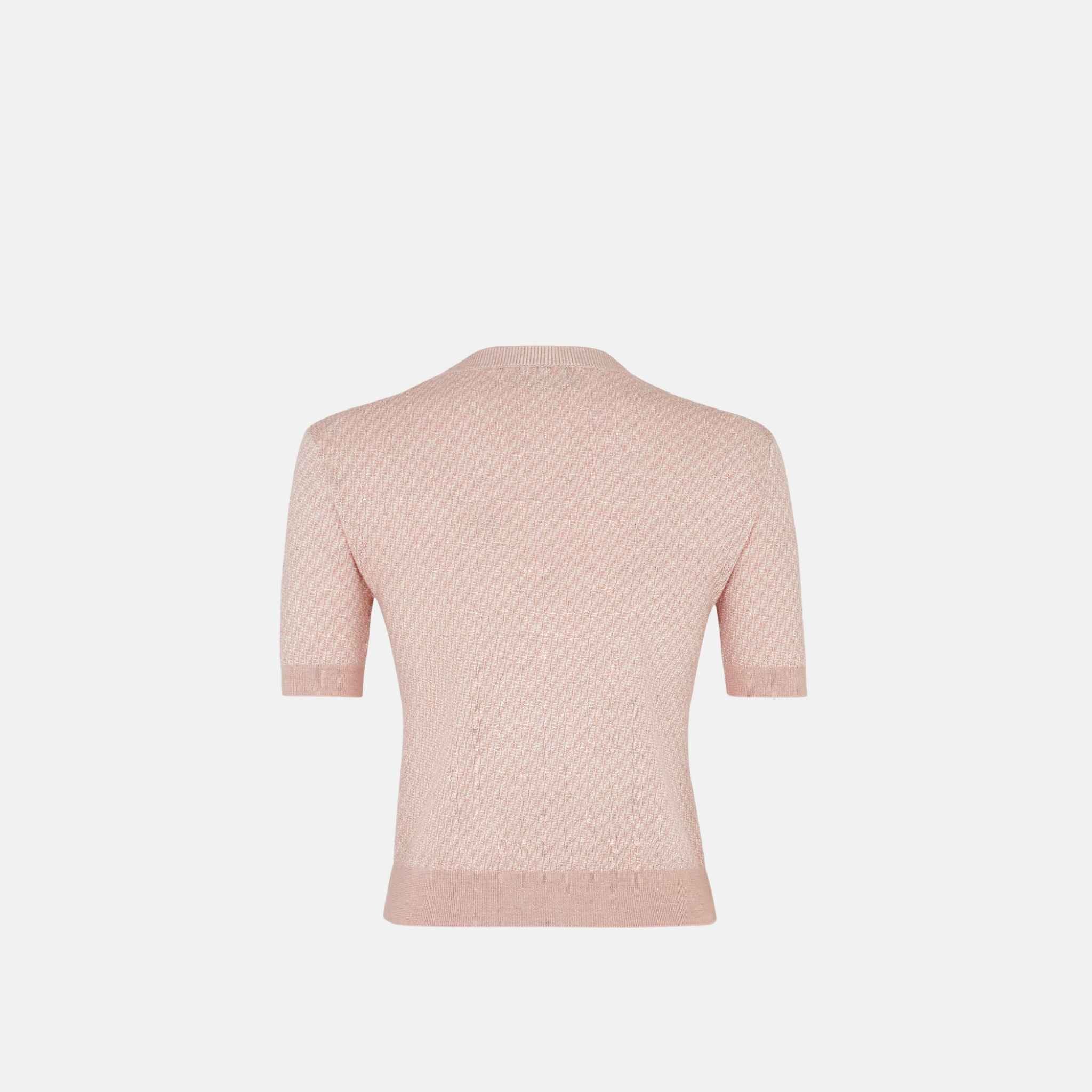 Jumper In FF Silk And Wool