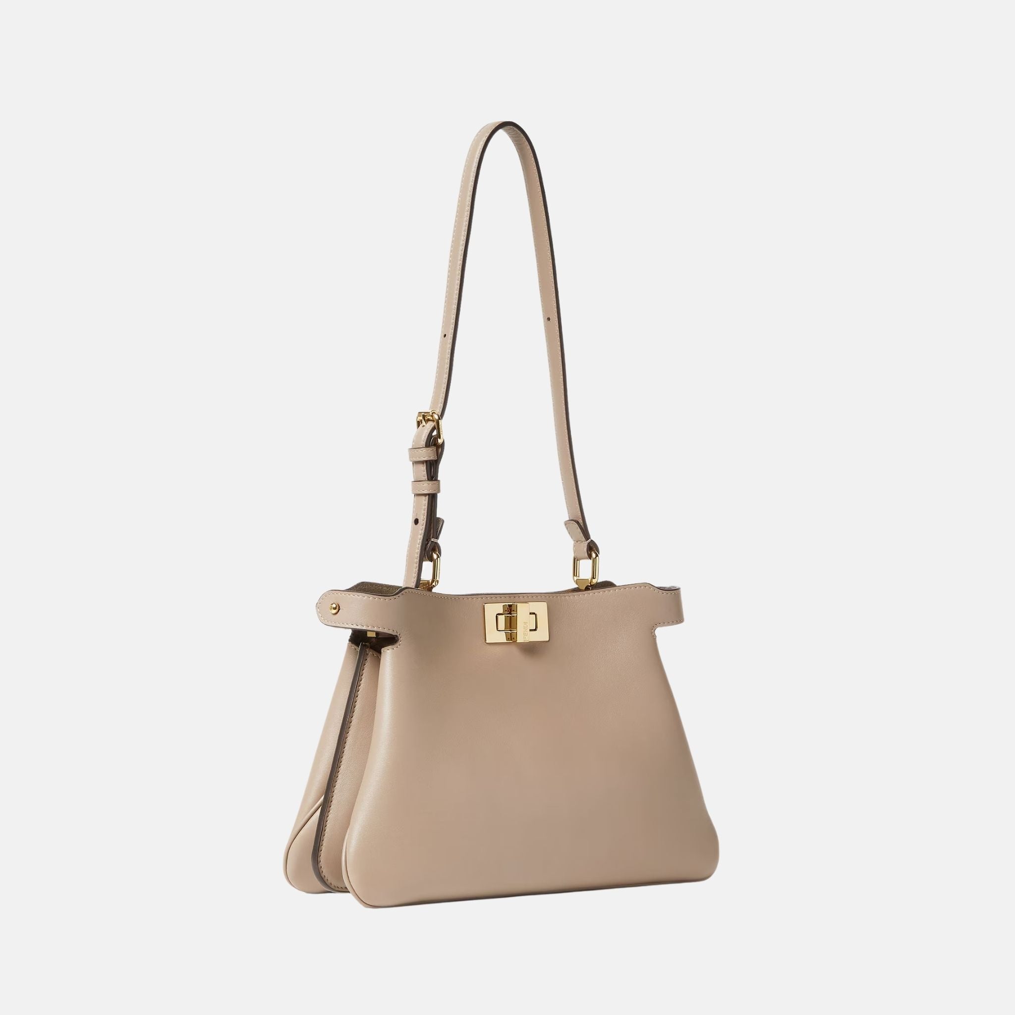Peekaboo Soft Small Bag In Leather