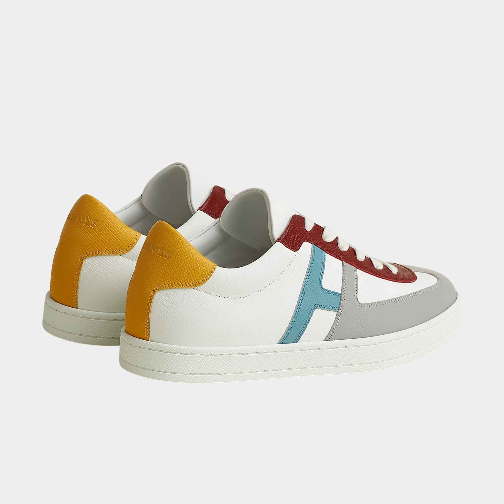 Boomerang Sneaker in Epsom Calfskin