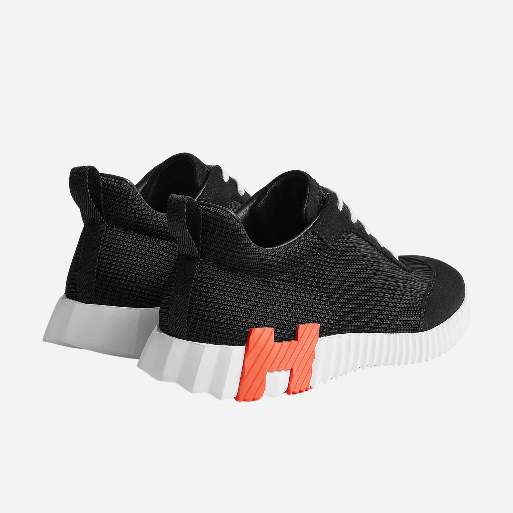 Bouncing Sneaker Technical Mesh and Suede Men