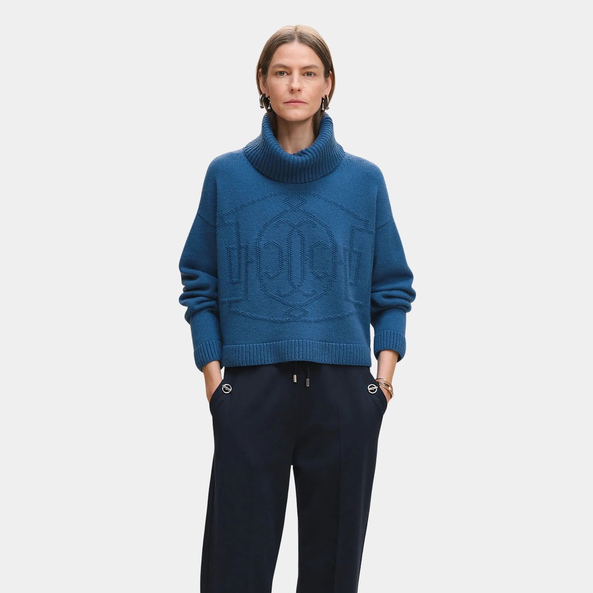 Cashmere H Lift Long-sleeve Sweater