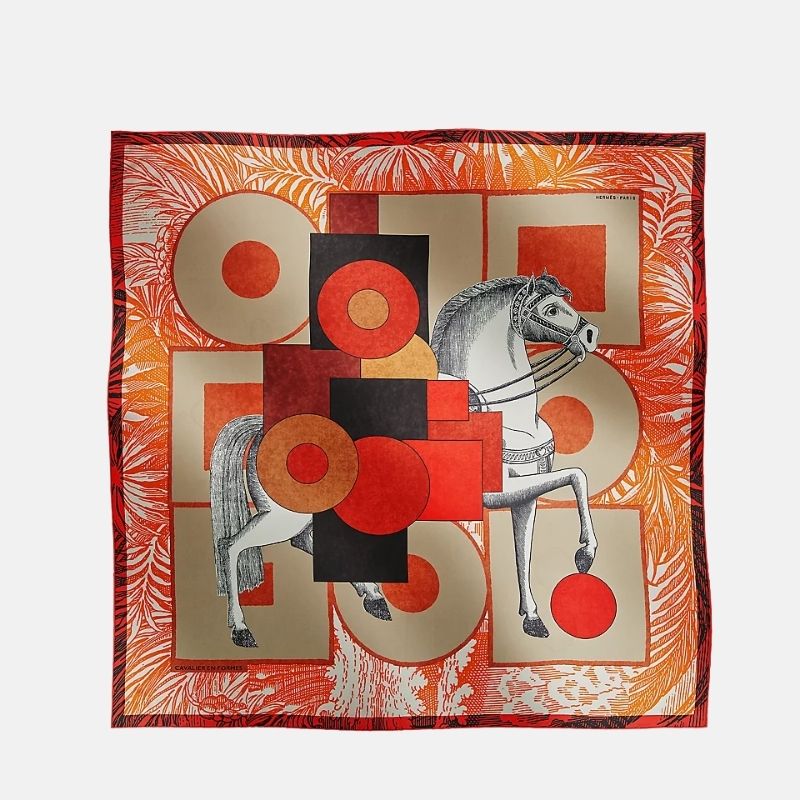 Cavalier En Formes Scarf 90
