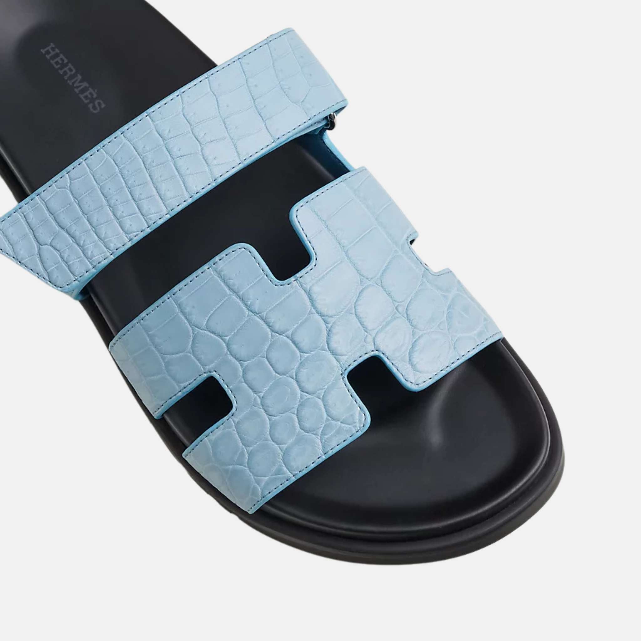 Chypre Sandal Matte Mississippiensis Alligator Men