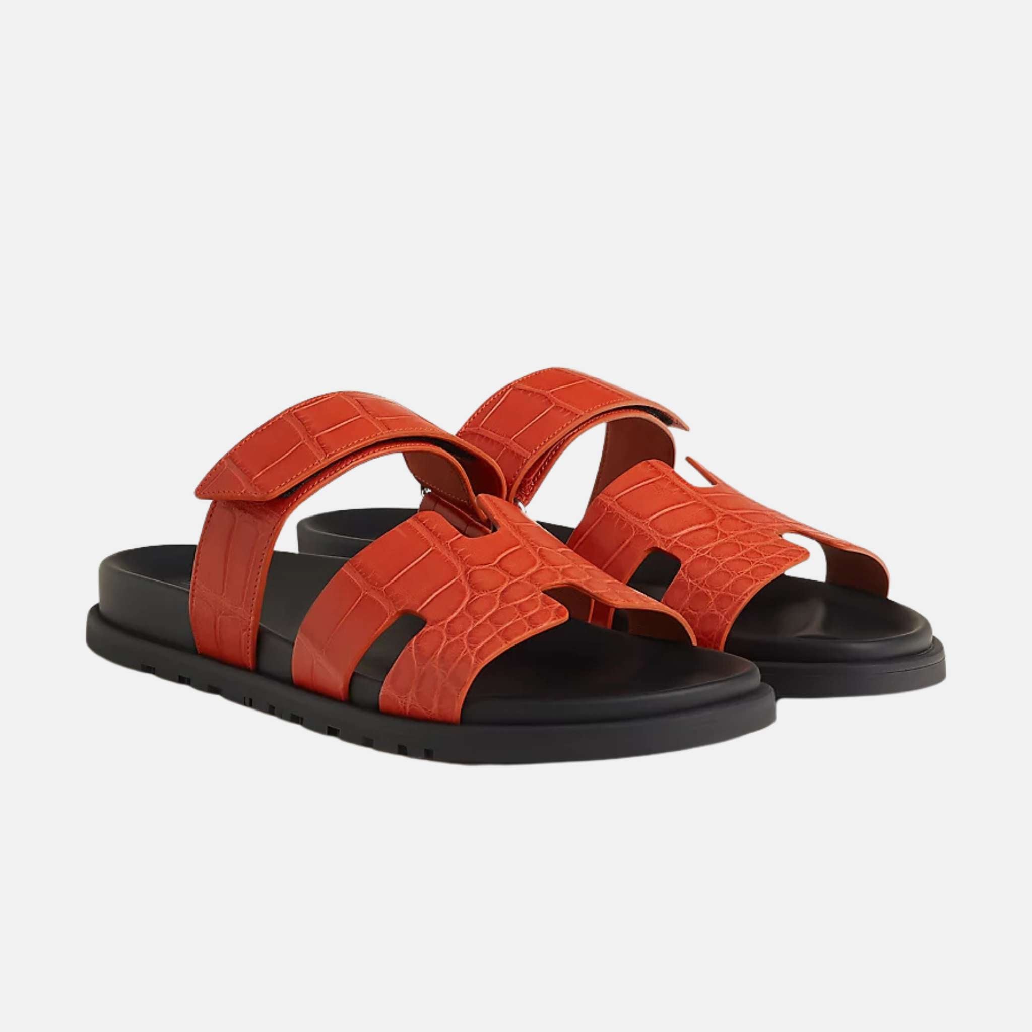 Chypre Sandal Matte Mississippiensis Alligator Men