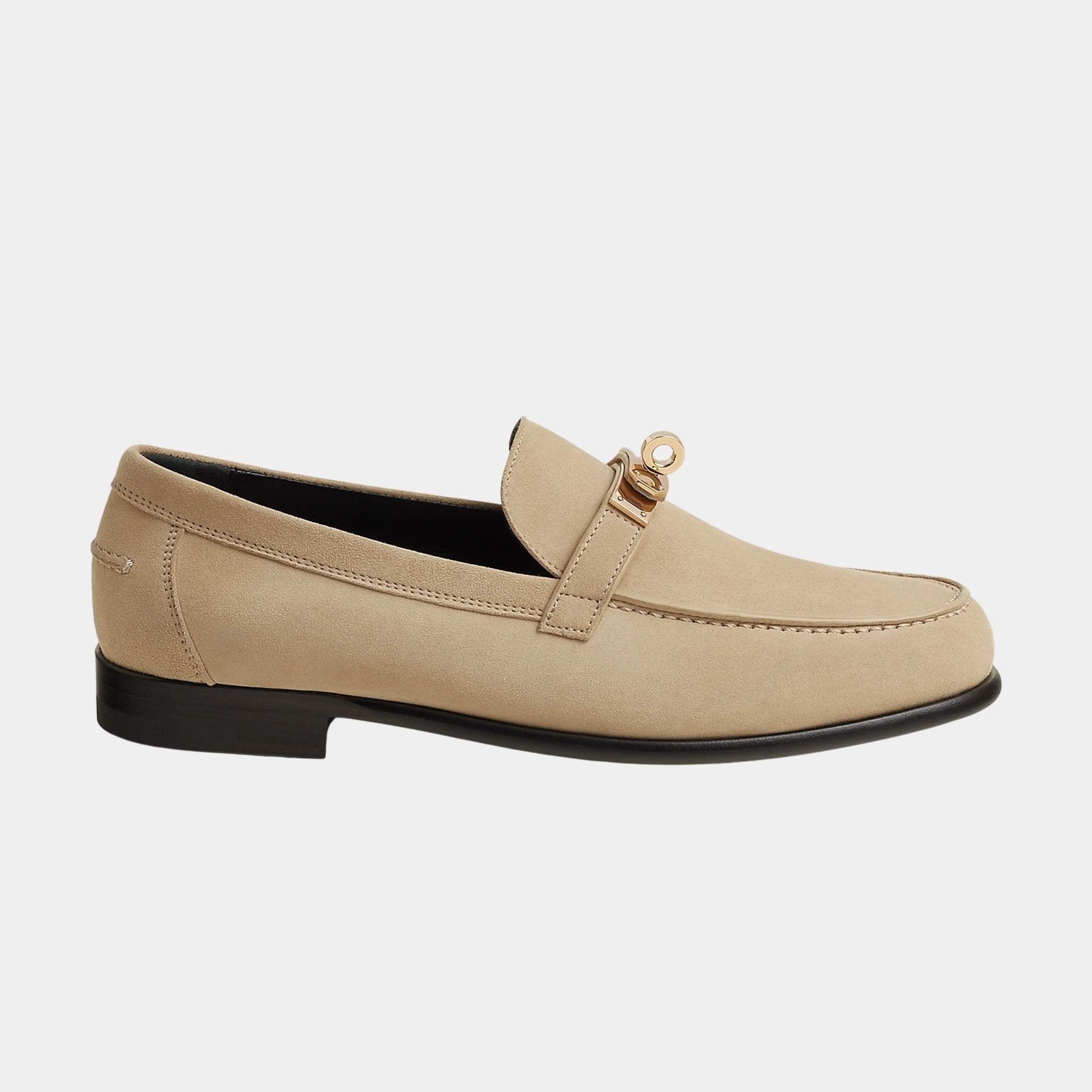 Destin Loafer in Suede Goatskin