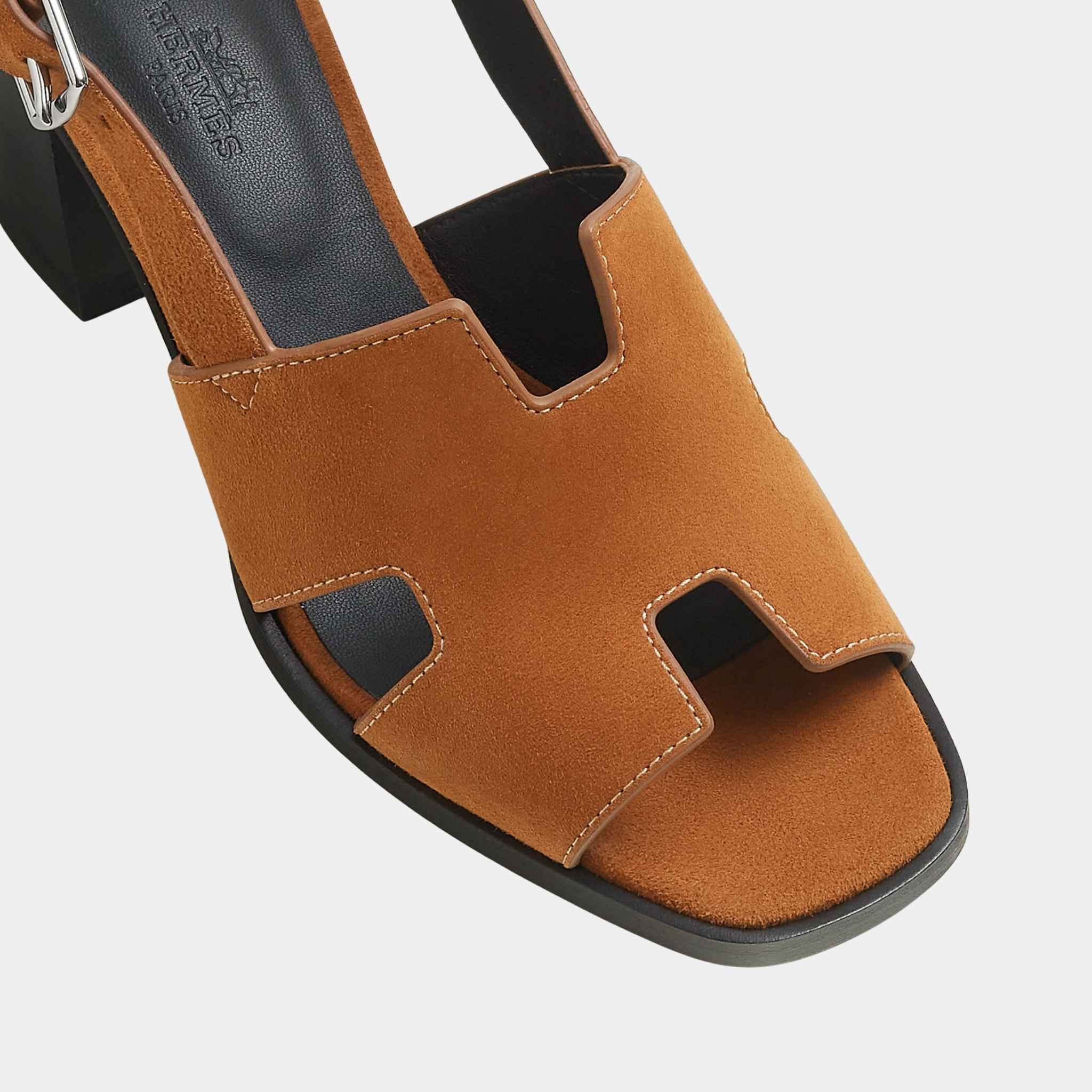 Elbe 60 Sandal in Suede Goatskin