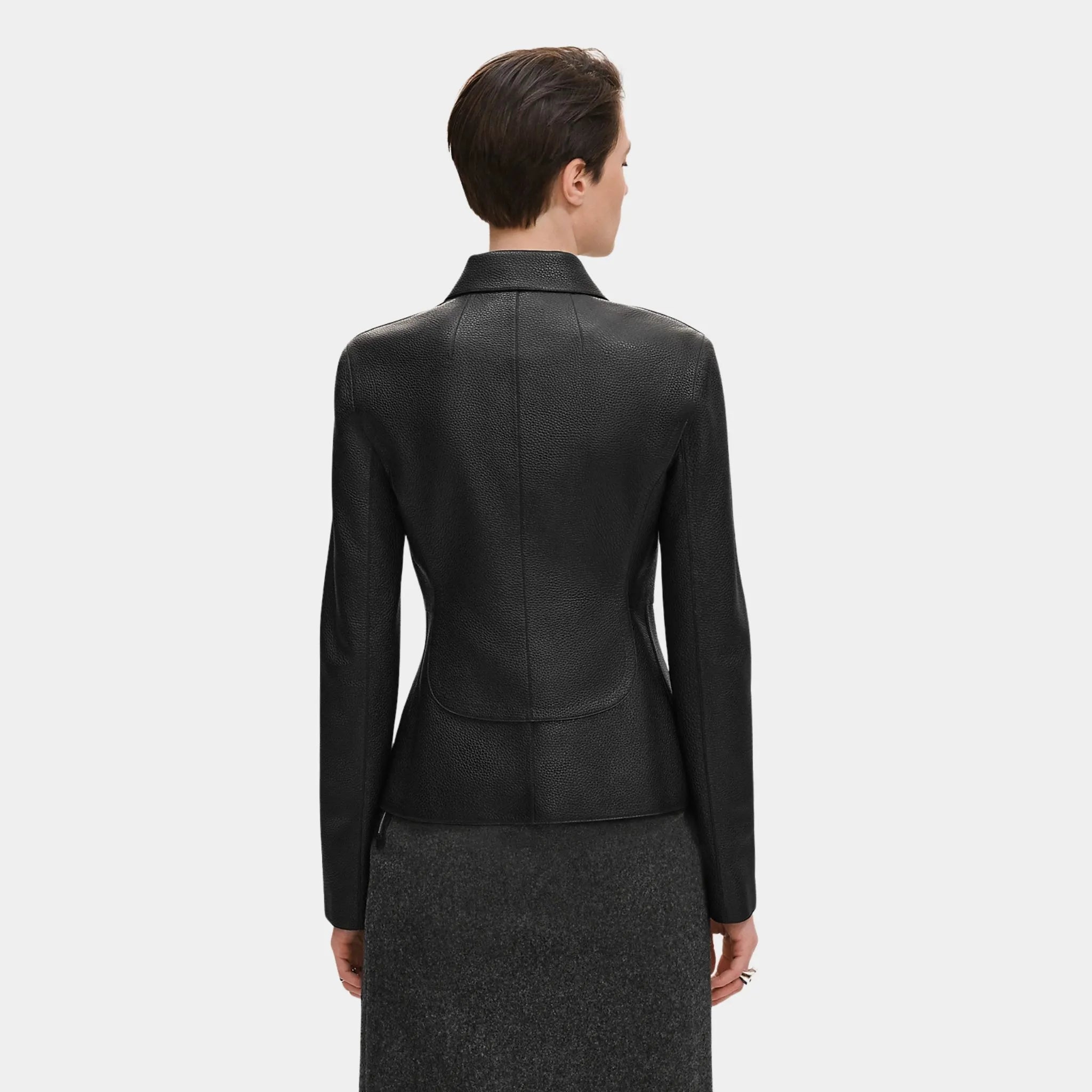 Equestrian Jacket in Washed Deer