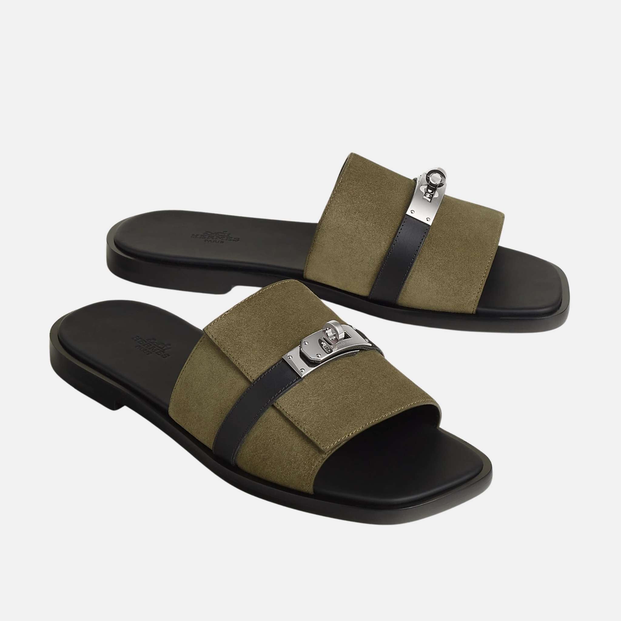 Gabriel Sandal Suede and Calfskin