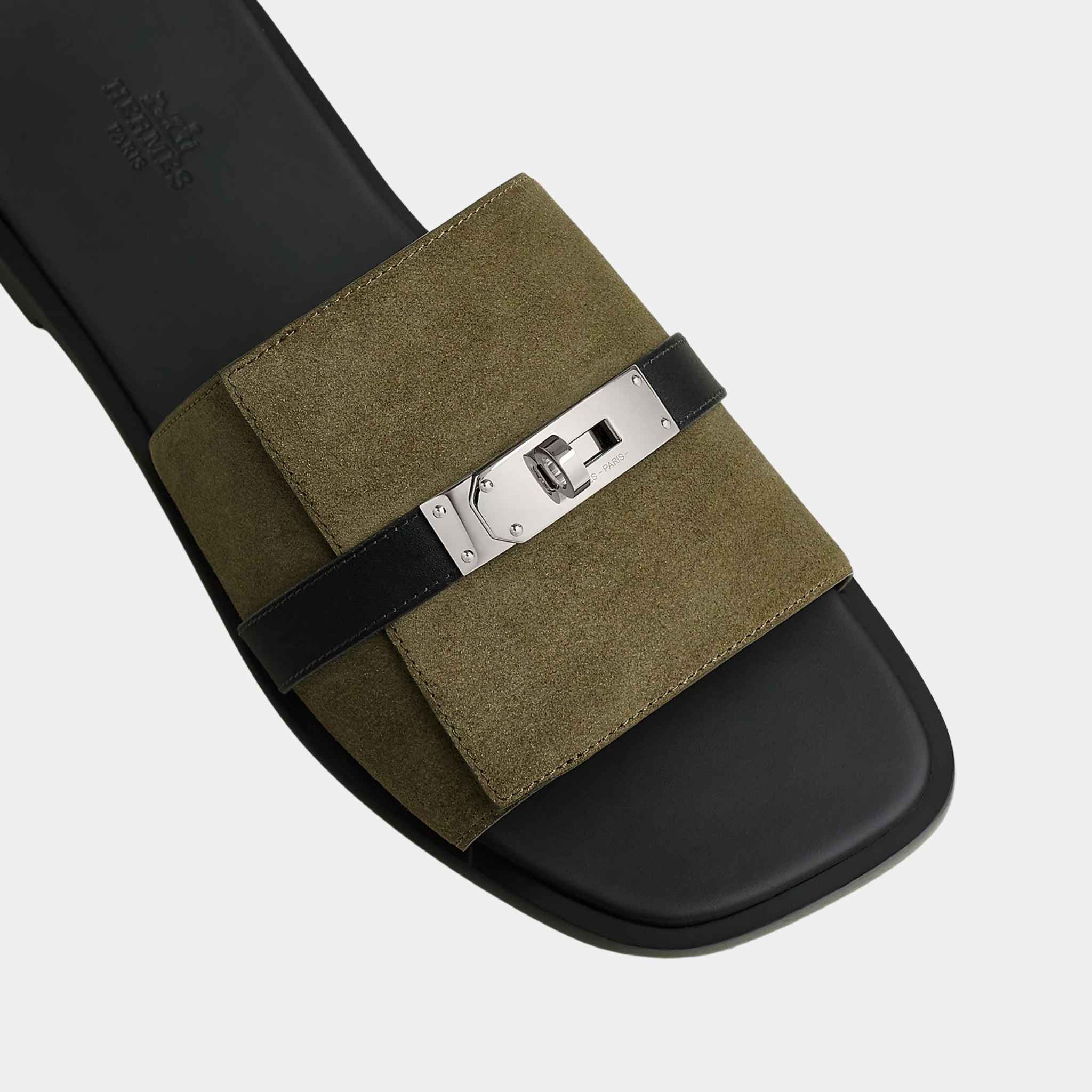 Gabriel Sandal Suede and Calfskin