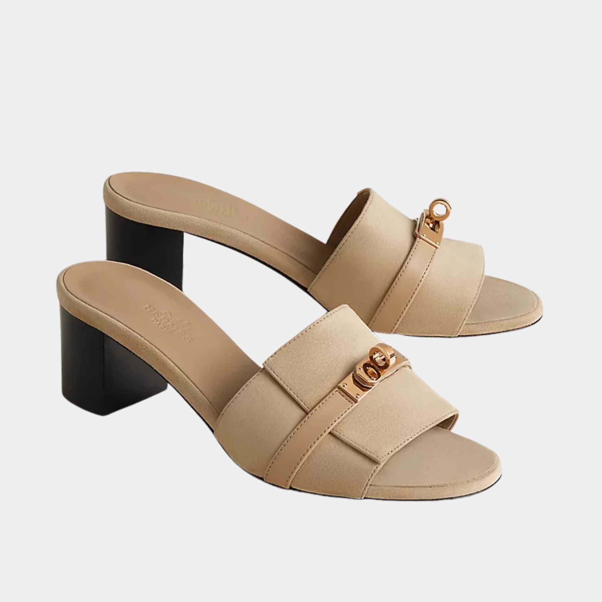 Gigi 50 Sandals Suede Goatskin