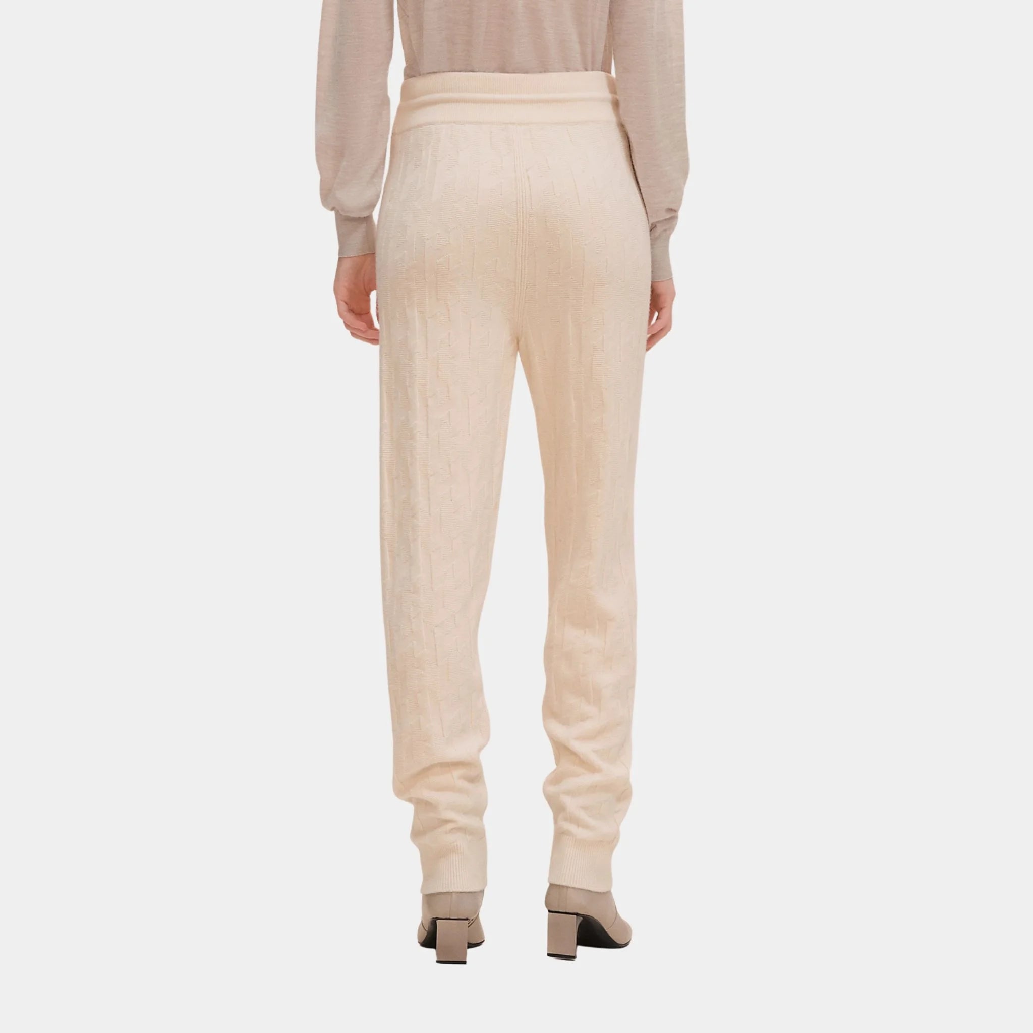 H Jogging Pants in Plain Wool
