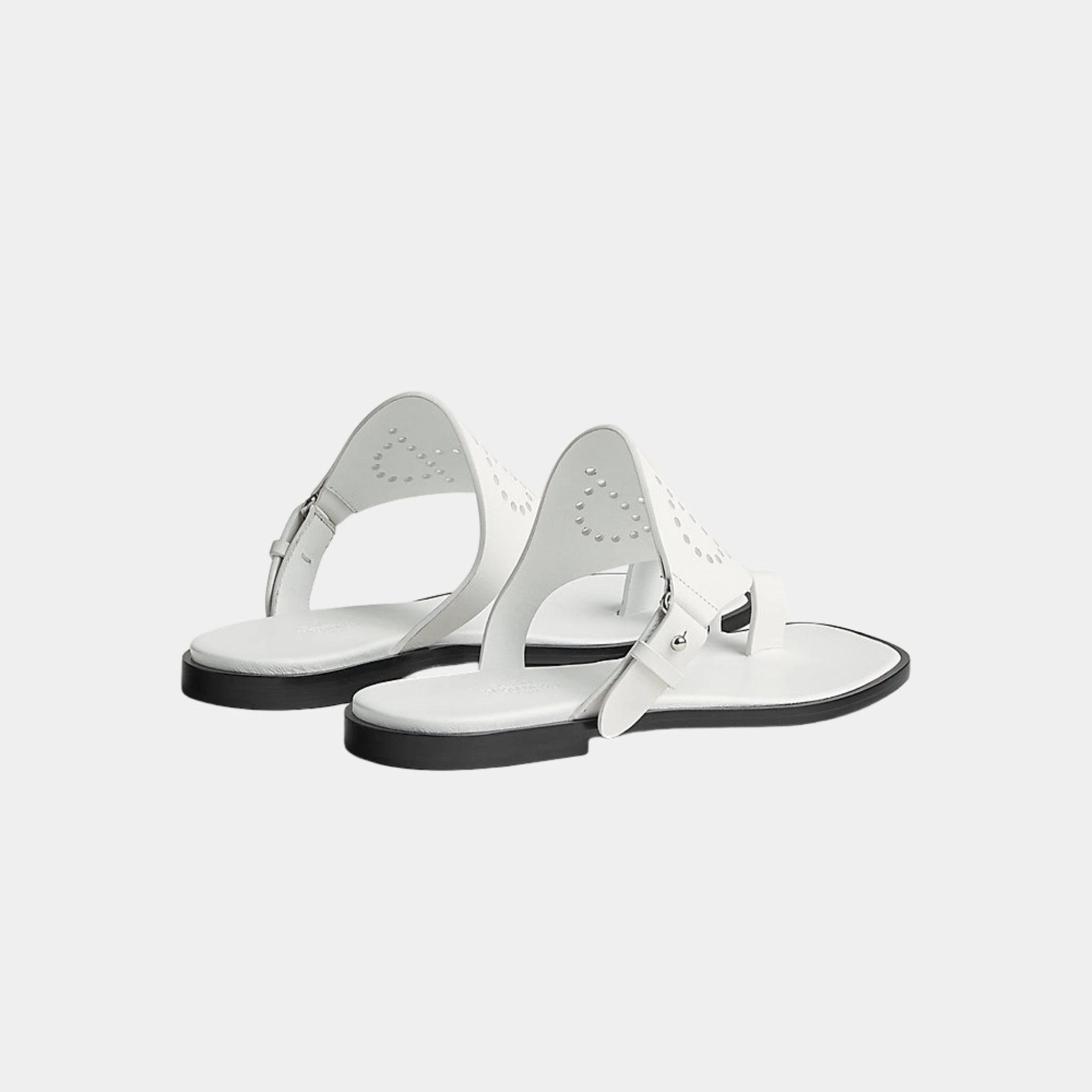 Hera Sandal Calfskin With Perforations