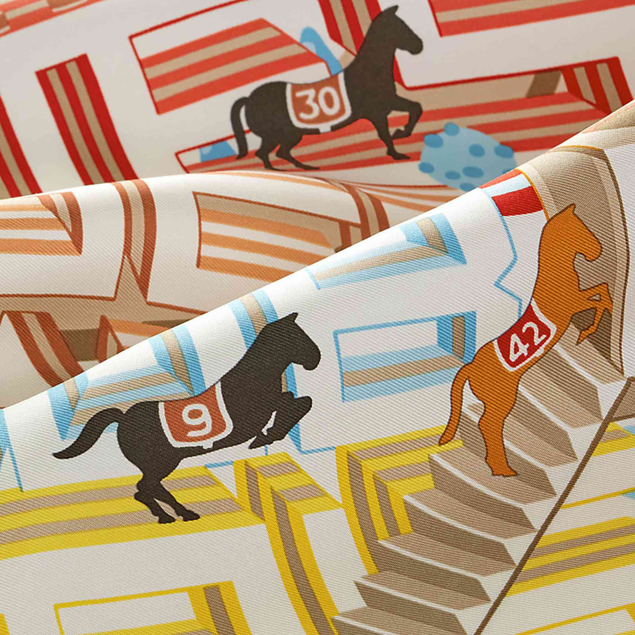 Horse Club Detail scarf 45